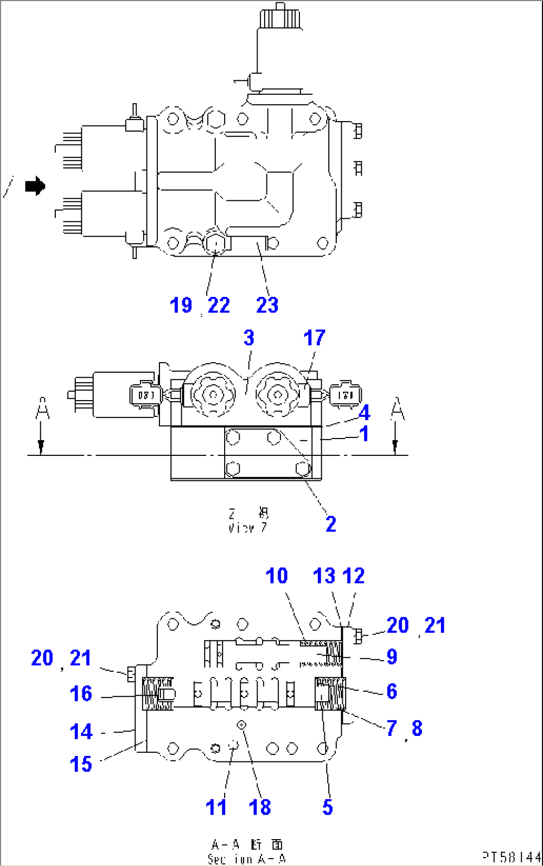 TRANSMISSION (CONTROL VALVE) (1/4)