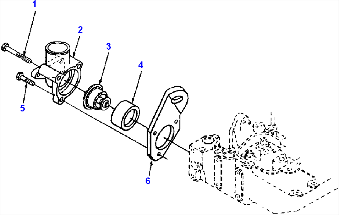 THERMOSTAT HOUSING