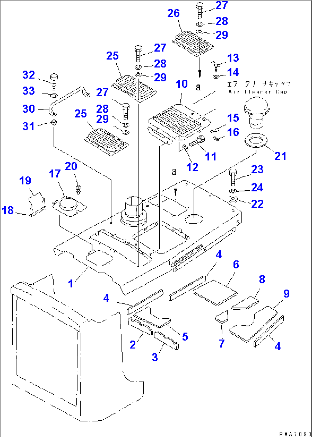 ENGINE HOOD (REGULATION OF EU DYNAMIC NOISE)(#81381-)