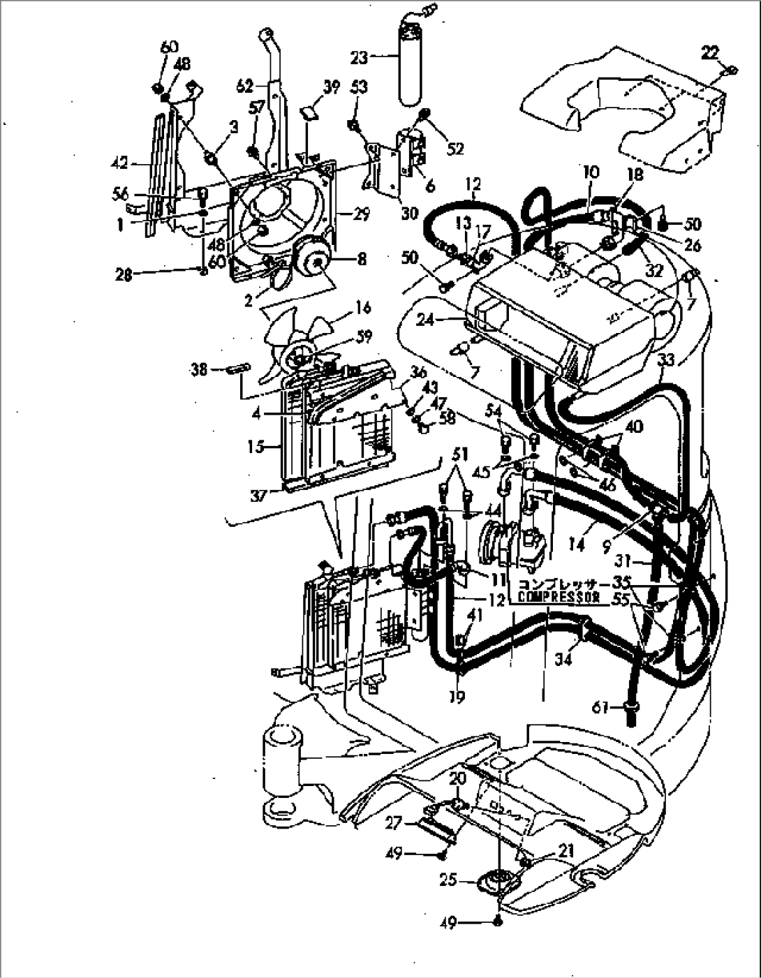 COMPRESSOR PIPING (FOR COOLER SPEC.)