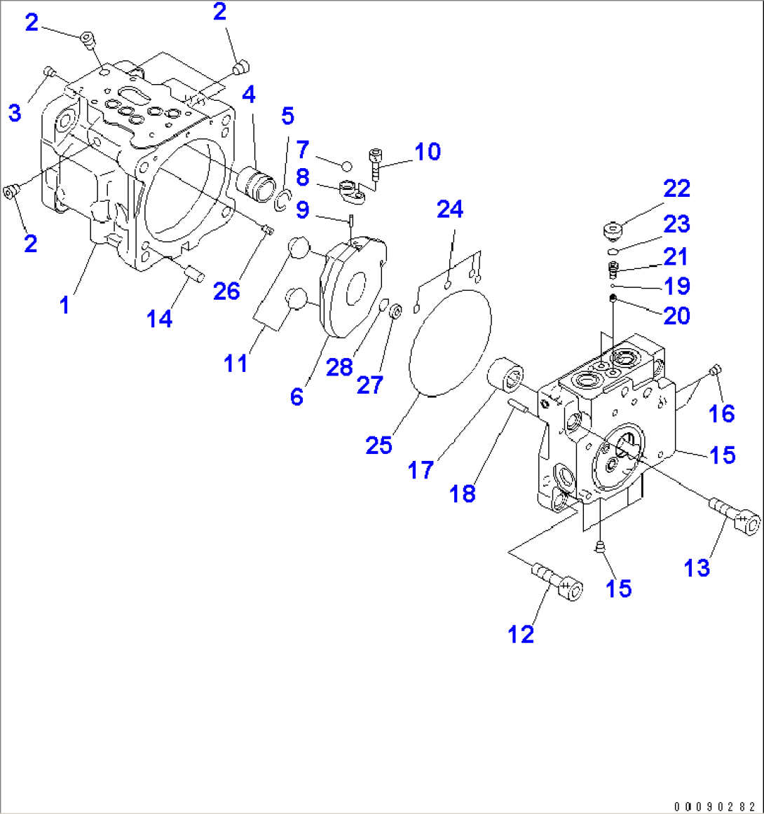 MAIN PUMP (1/5)(#16501-)