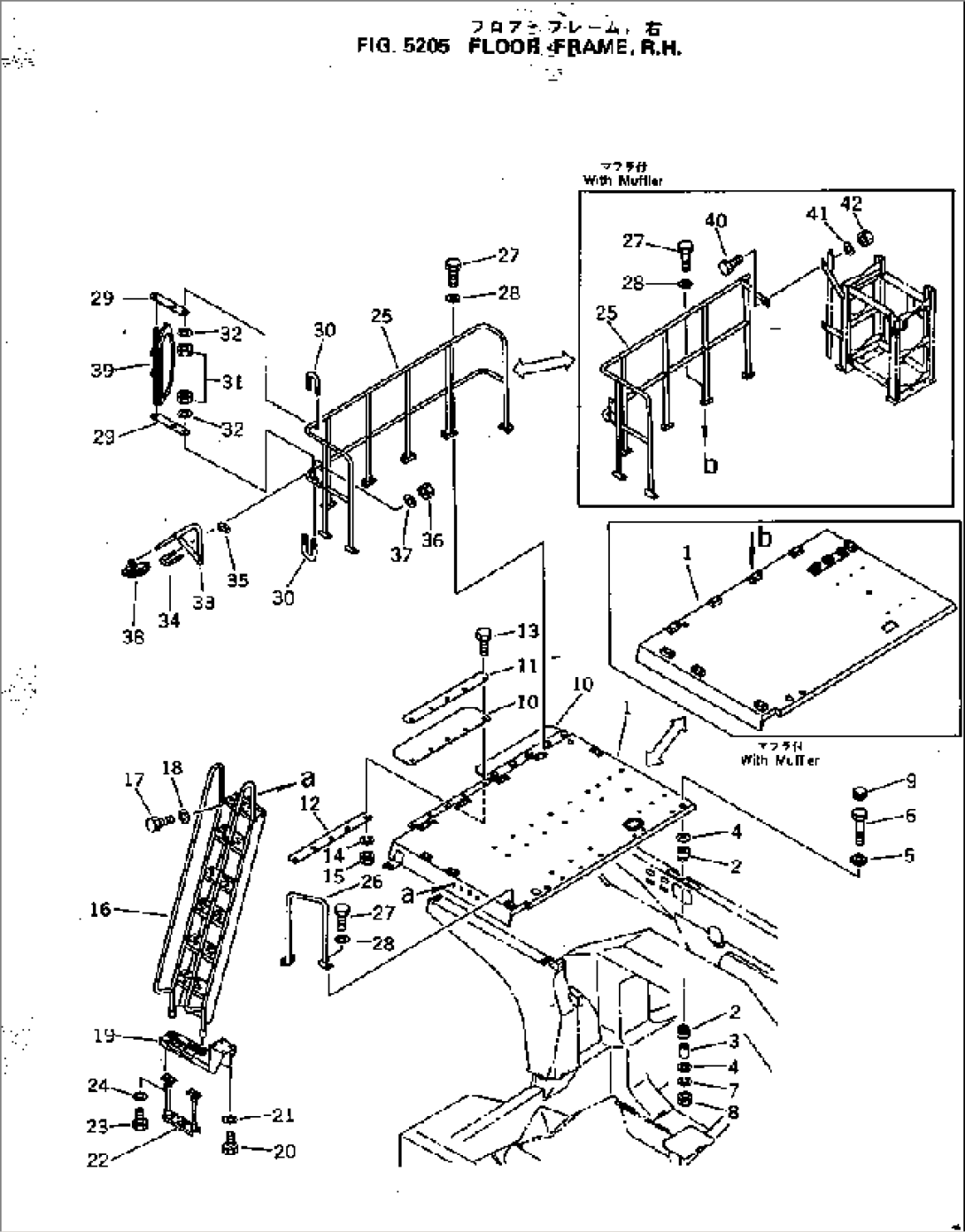 FLOOR FRAME R.H.