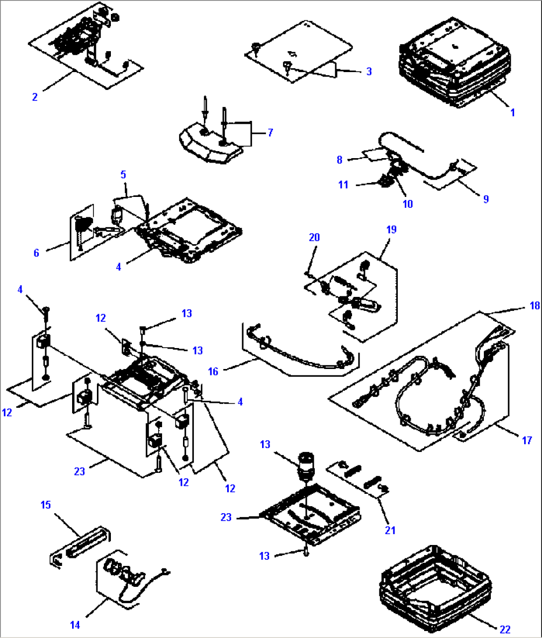 K0110-04A0 OPERATOR SEAT JOYSTICK STEERING (2/2)