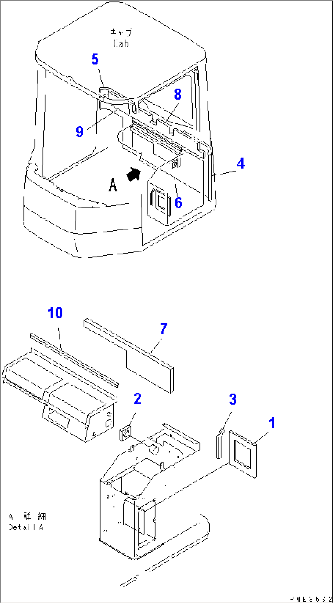 AIR CONDITIONER AND HEATER COVER (CONSOLE BOX RELATED PARTS)