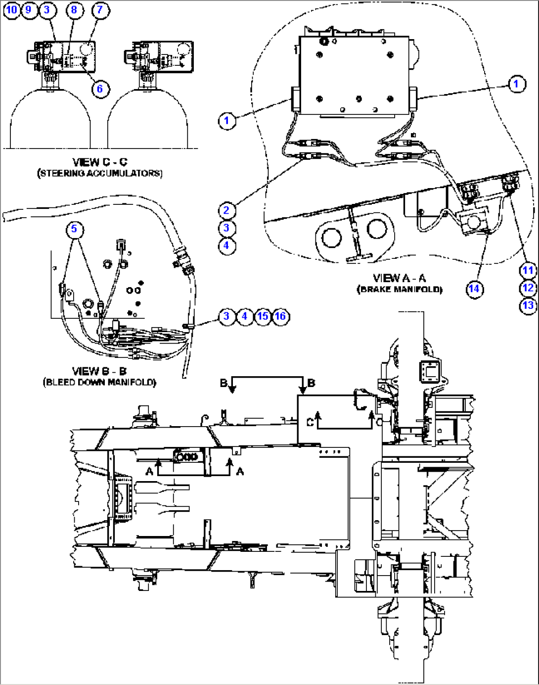 STEERING ACCUMULATOR PRESSURE SWITCH