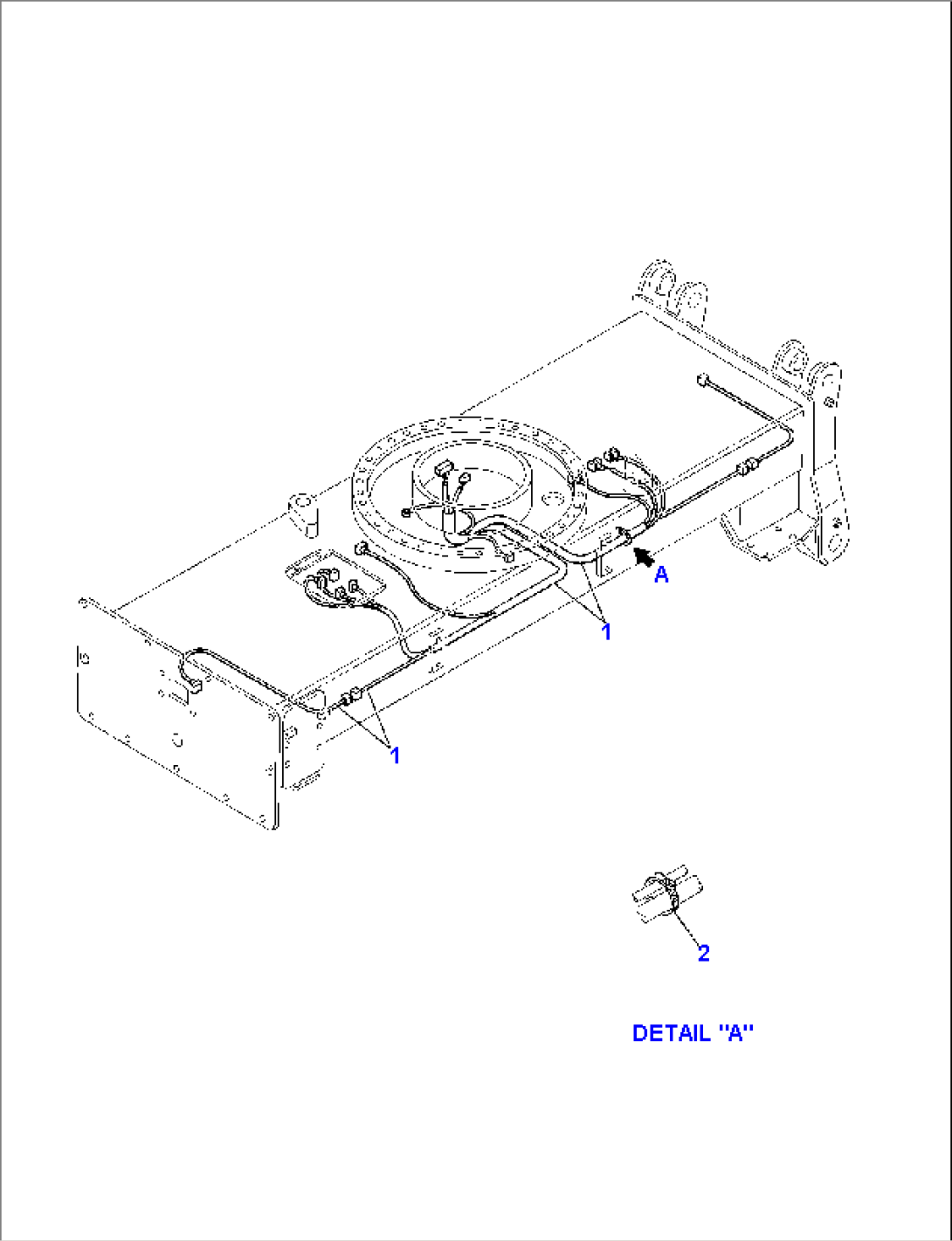 ELECTRICAL SYSTEM (4WS) (UNDERCARRIAGE LINE)