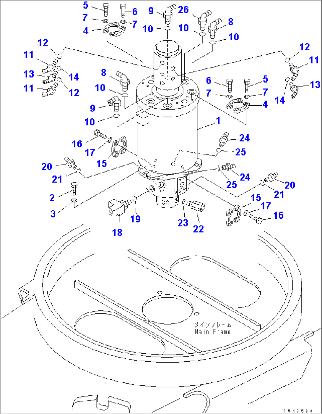 SWIVEL JOINT (RELATED PARTS)