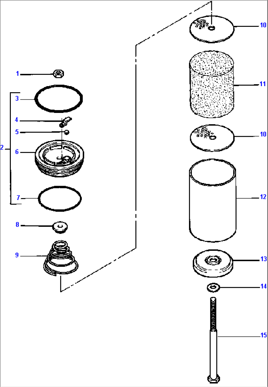 AIR DRYER DESICCANT CARTRIDGE