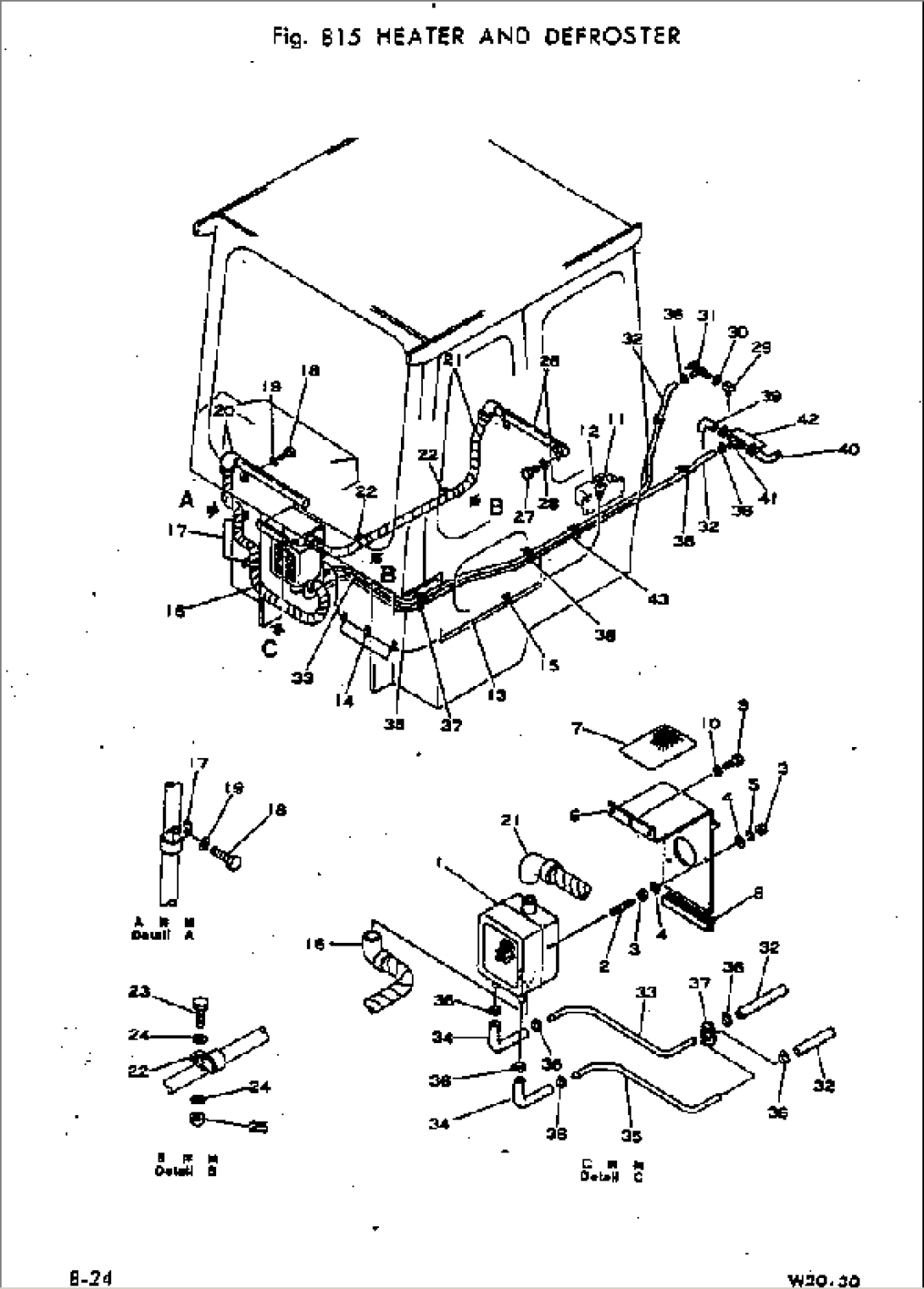 HEATER AND DEFROSTER