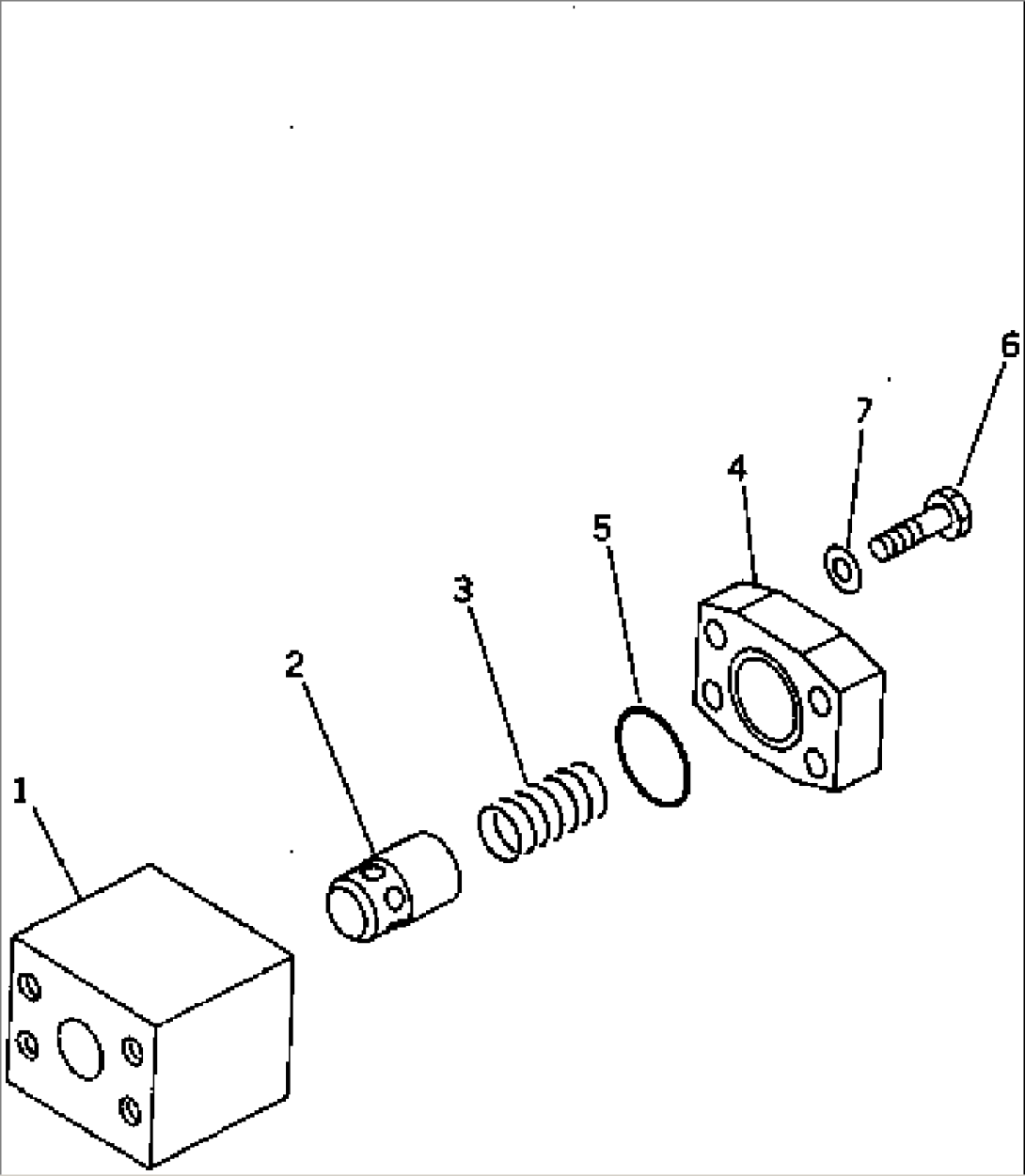 CHECK VALVE (FOR BOOM LINE)