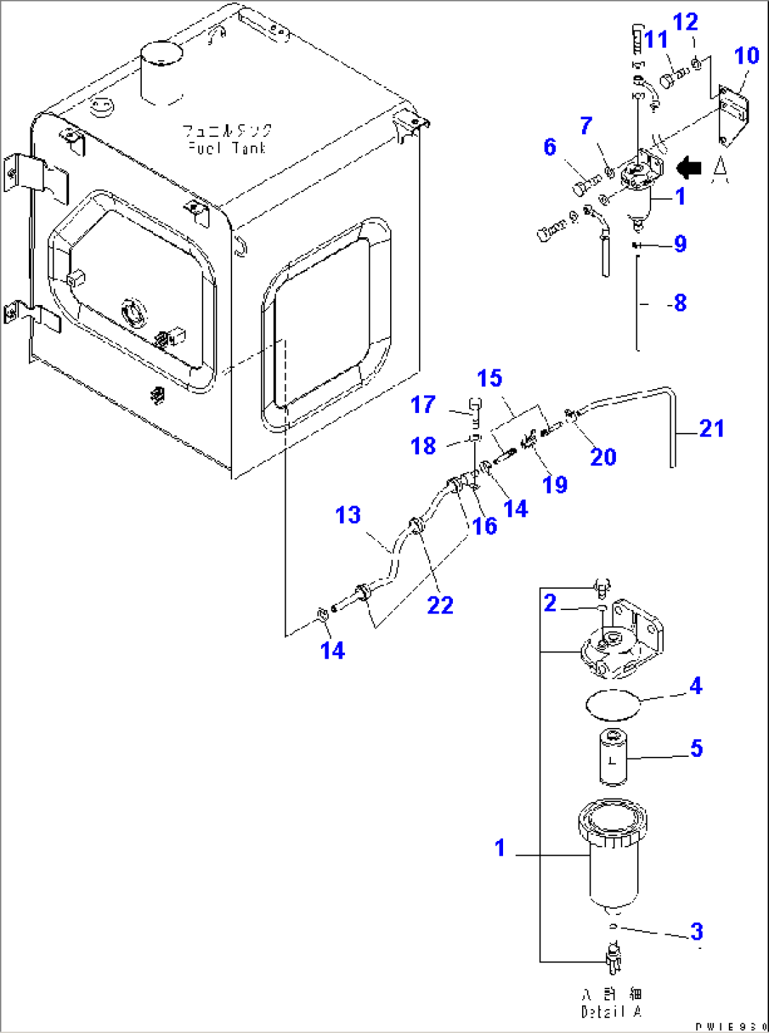 FUEL LINES (WATER SEPARATOR)