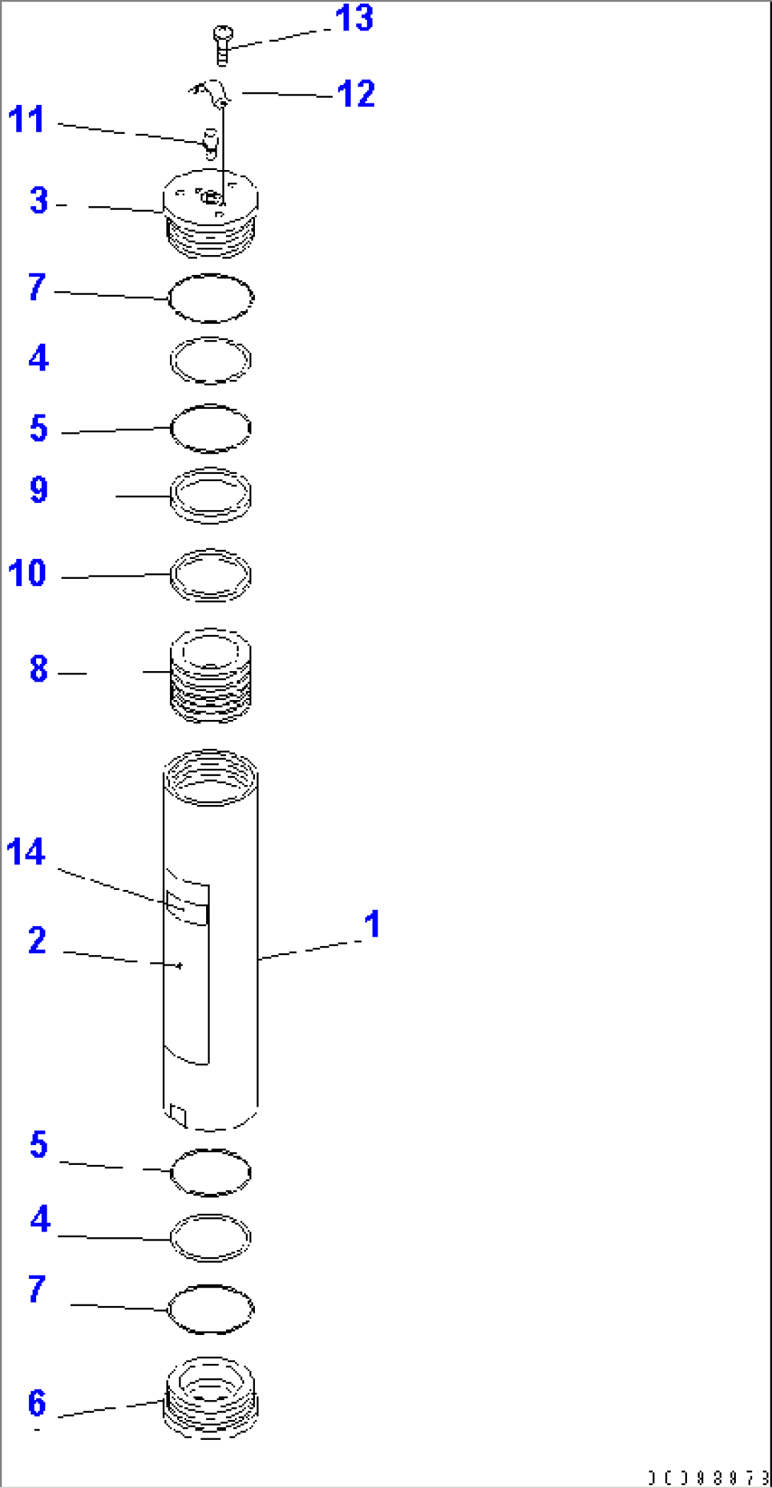 ACCUMULATOR (FOR E.C.S.S.)(#77136-77208)