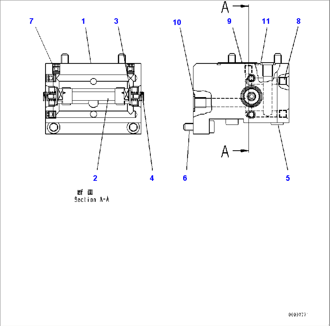Hydrostatic Transmission (HST) Pump and Motor, Inner Parts, Pump (13/14) (#75053-)