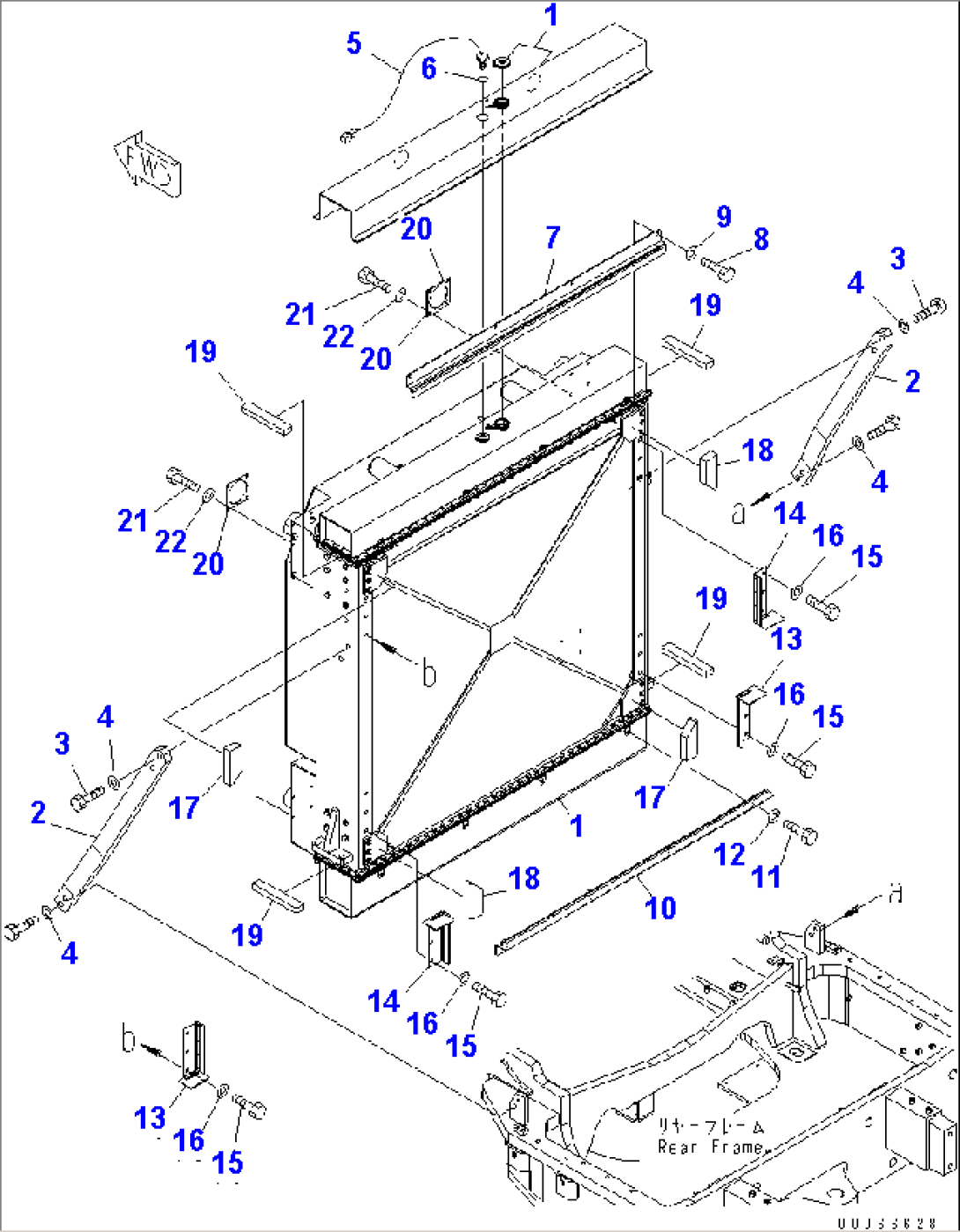 RADIATOR (RADIATOR AND MOUNTING PARTS)(#60002-)