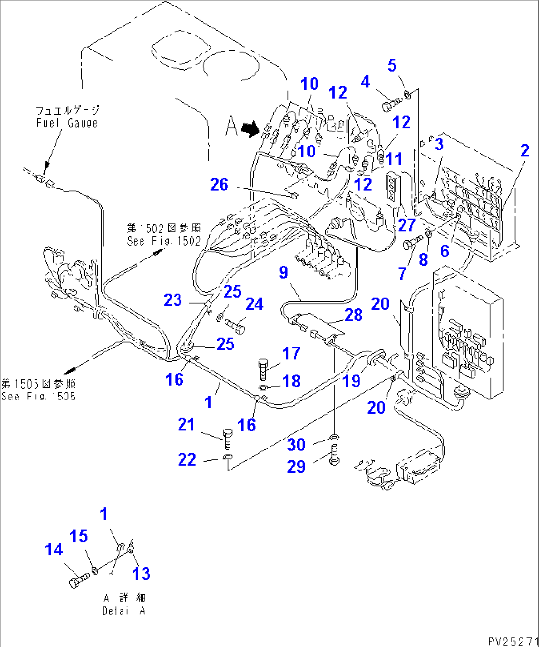 ELECTRICAL SYSTEM (1/9) (MAIN HARNESS) (1/2)