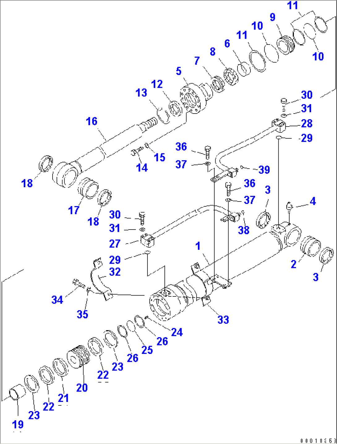 BOOM CYLINDER (INNER PARTS)