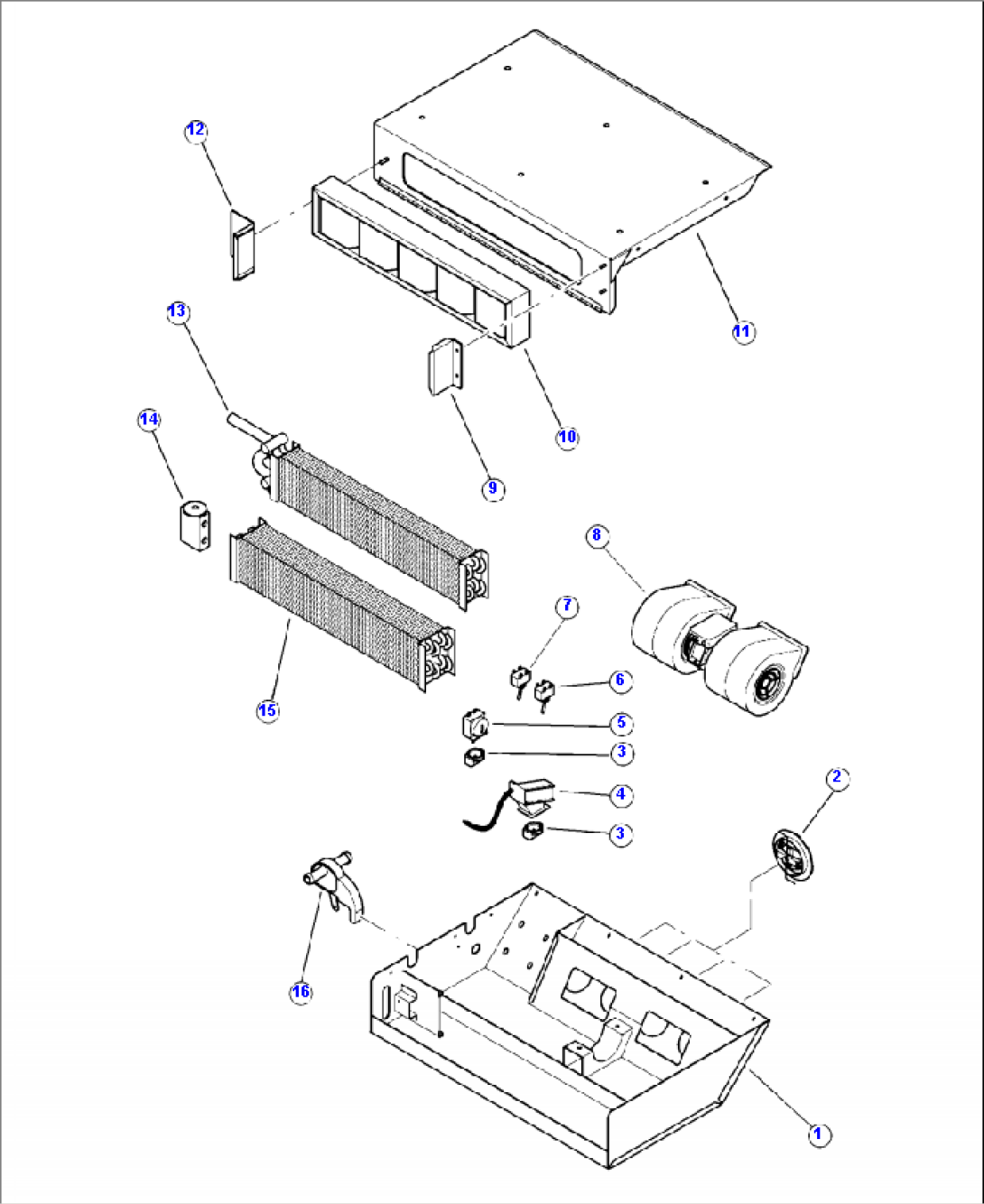 K0700-01A0 AIR CONDITIONER AND HEATER