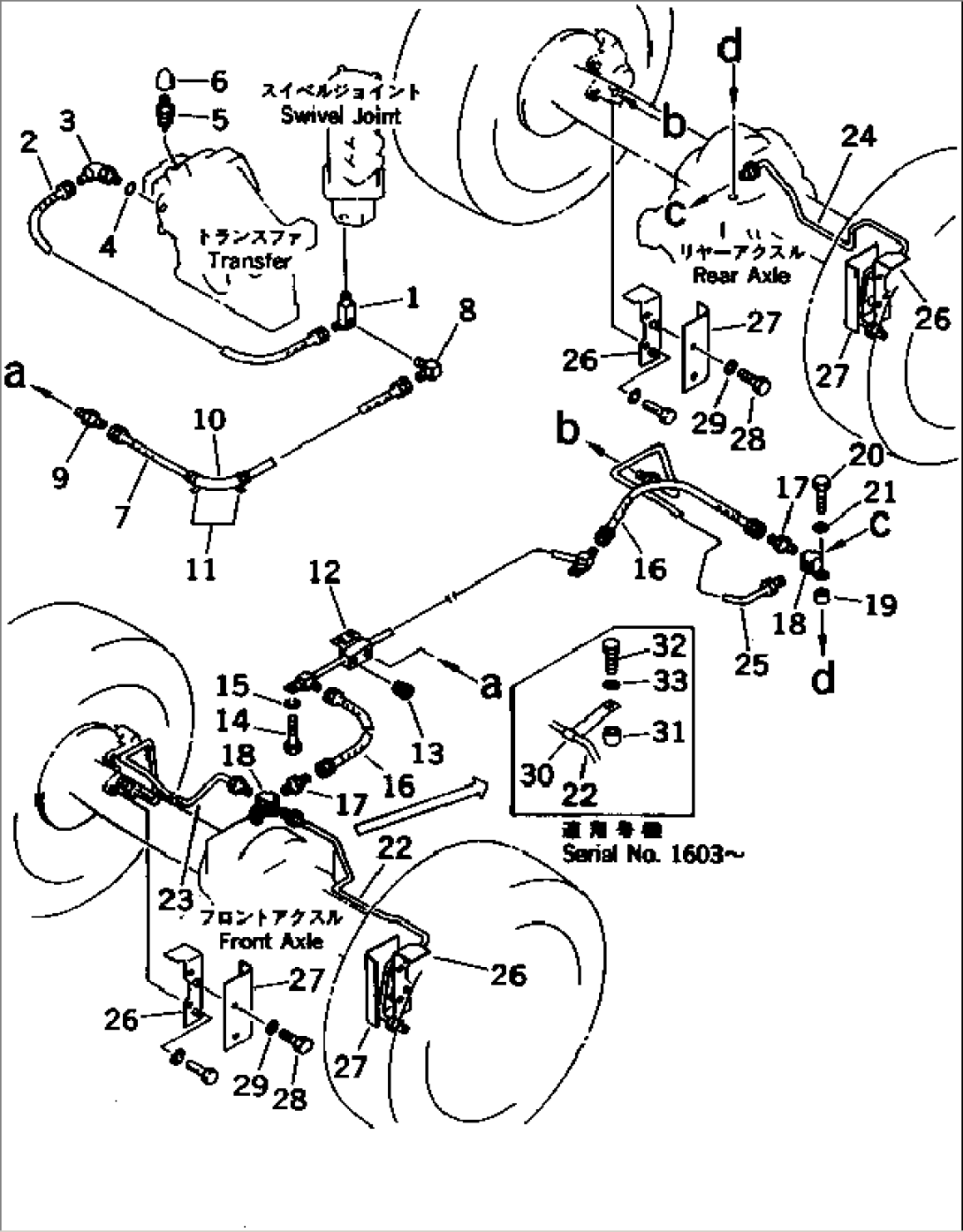 BRAKE PIPING (2/2) (WITH CANOPY OR CAB)