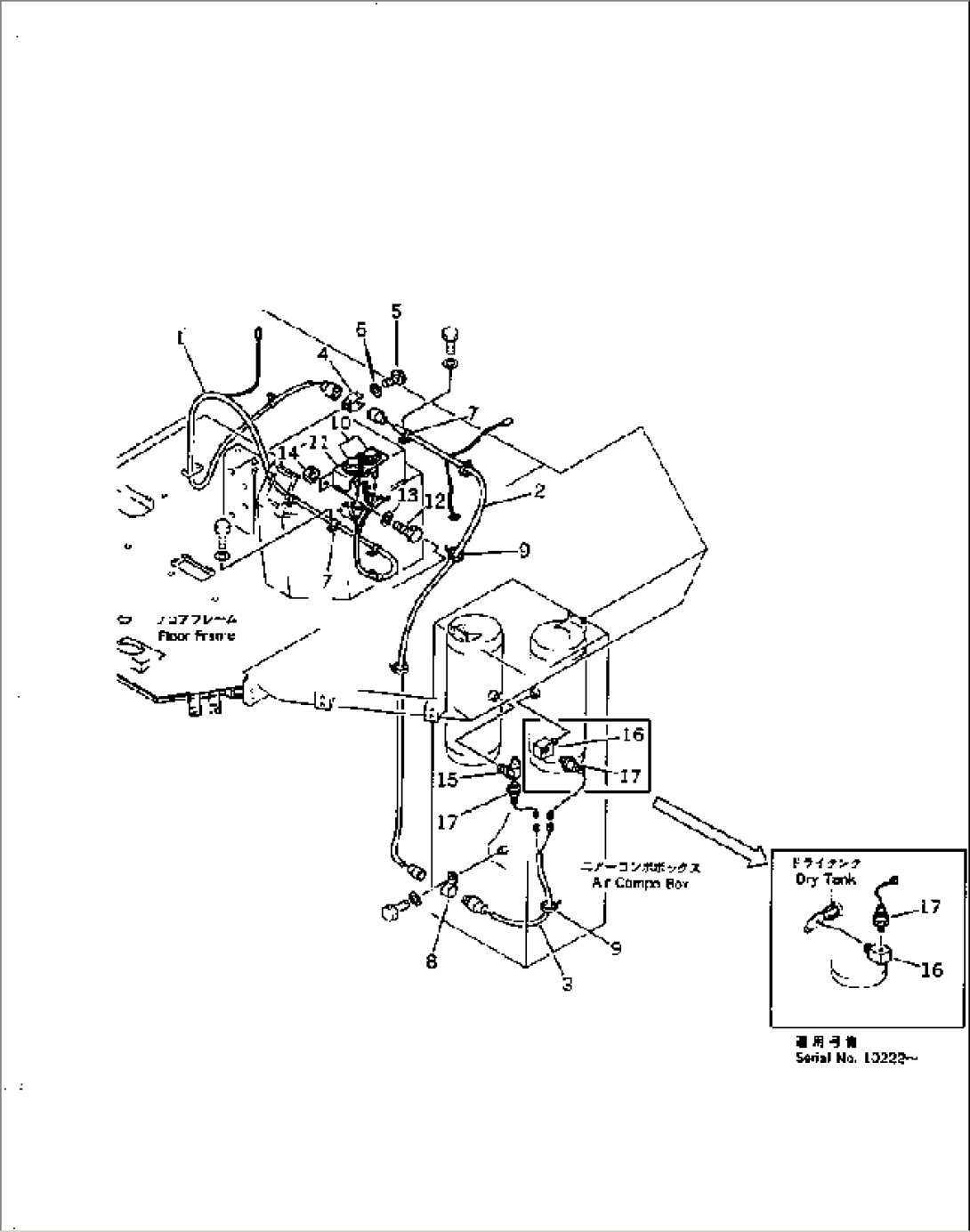 ELECTRICAL SYSTEM (AIR GAUGE LINE) (TBG SPEC.)(#10001-11392)