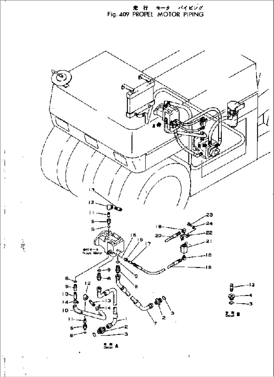 PROPEL MOTOR PIPING