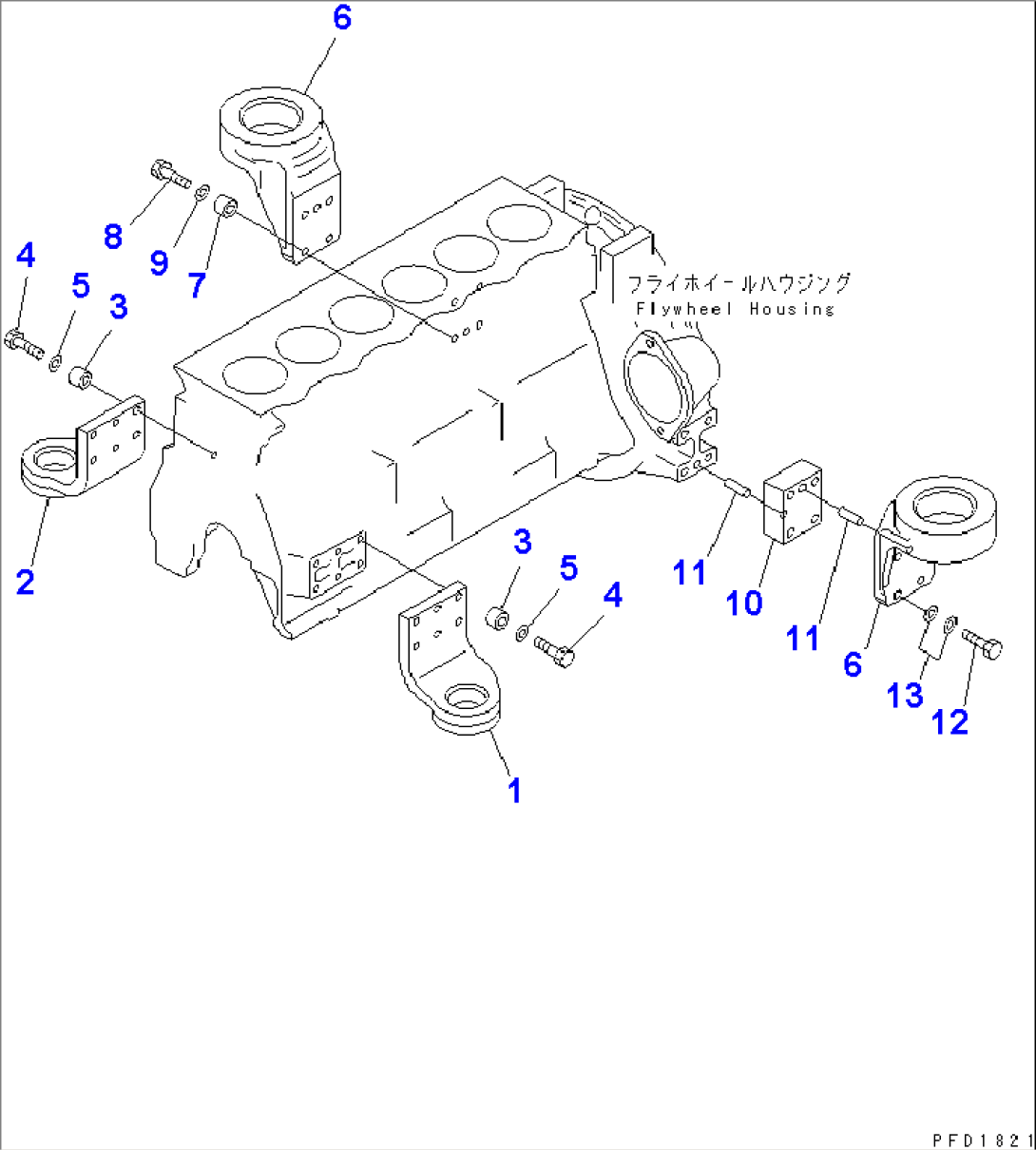 ENGINE MOUNTING