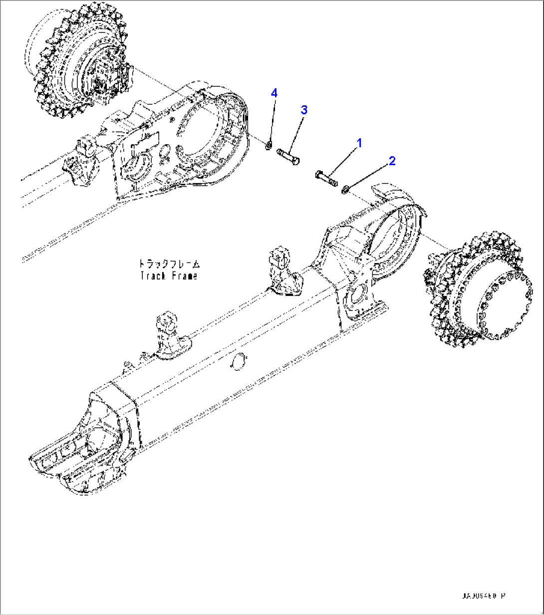 Final Drive, Mounting (#30001-)