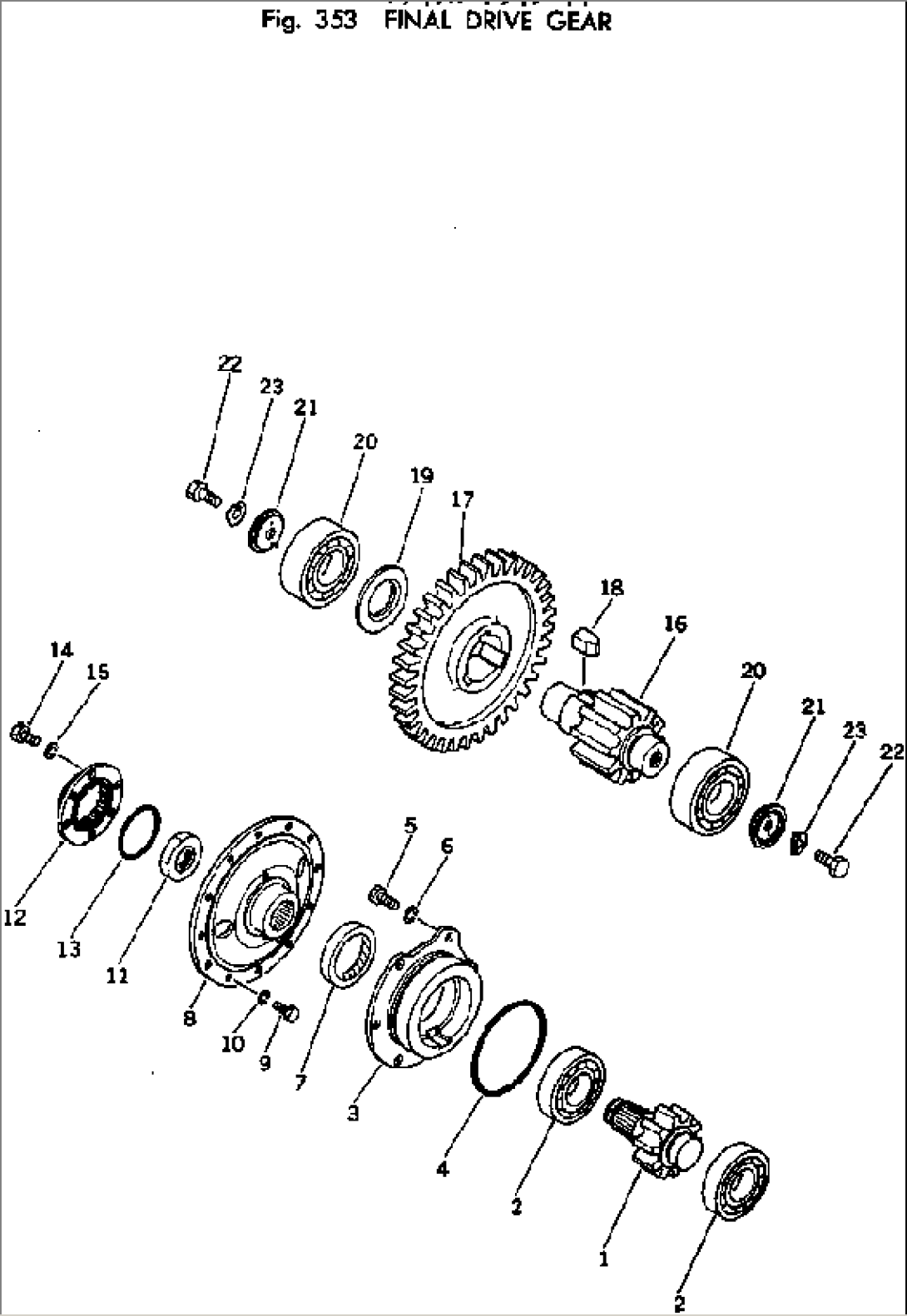 FINAL DRIVE GEAR