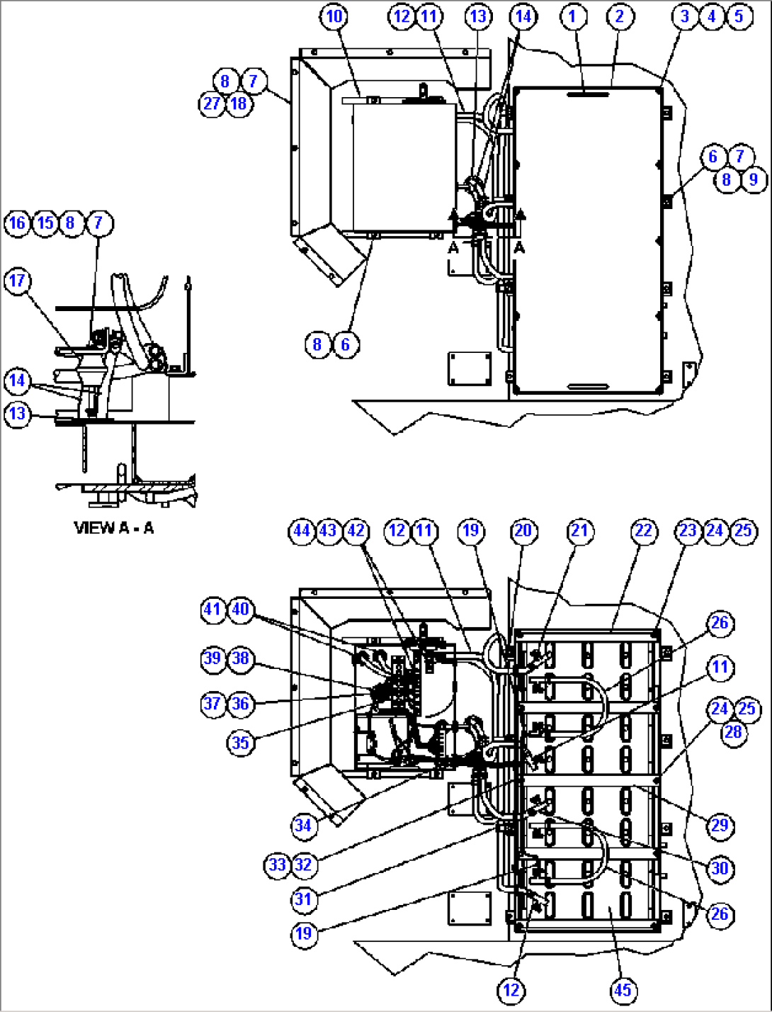 BATTERIES, BATTERY BOX & WIRING