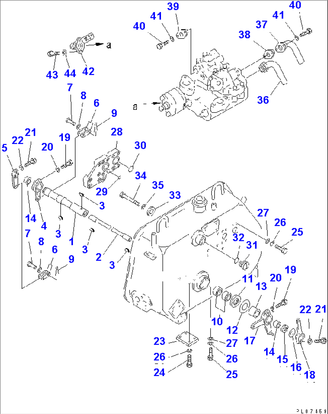 HYDRAULIC TANK AND CONTROL VALVE (2/4)