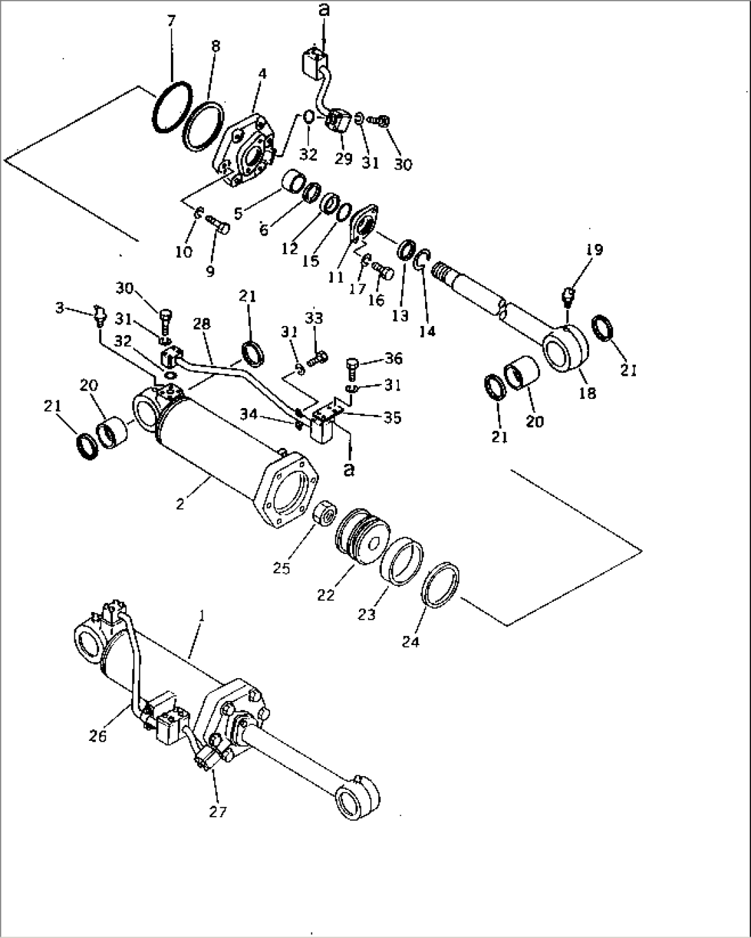 RIPPER LIFT CYLINDER