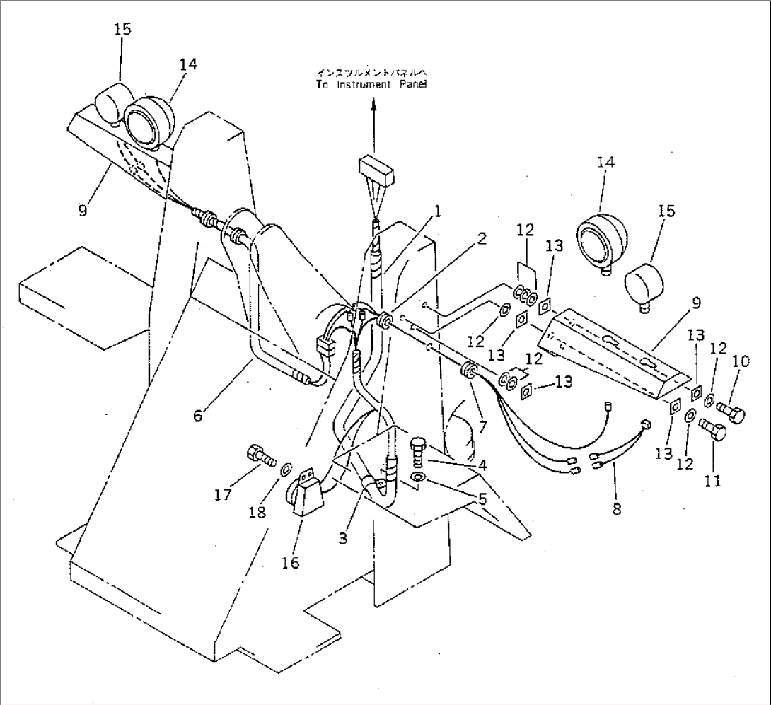 ELECTRICAL SYSTEM (FRONT LINE) (FOR CAB)
