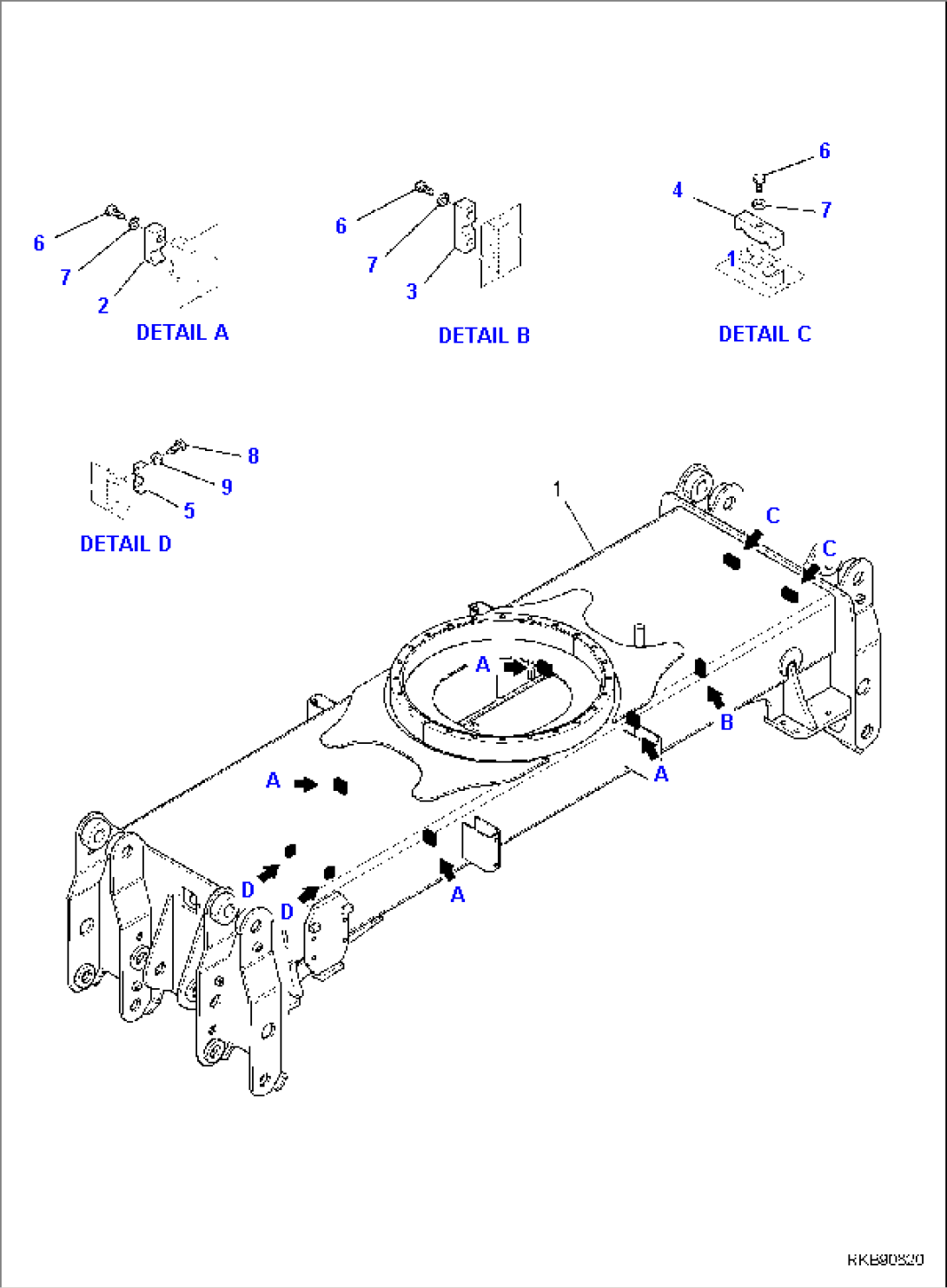 TRACK FRAME