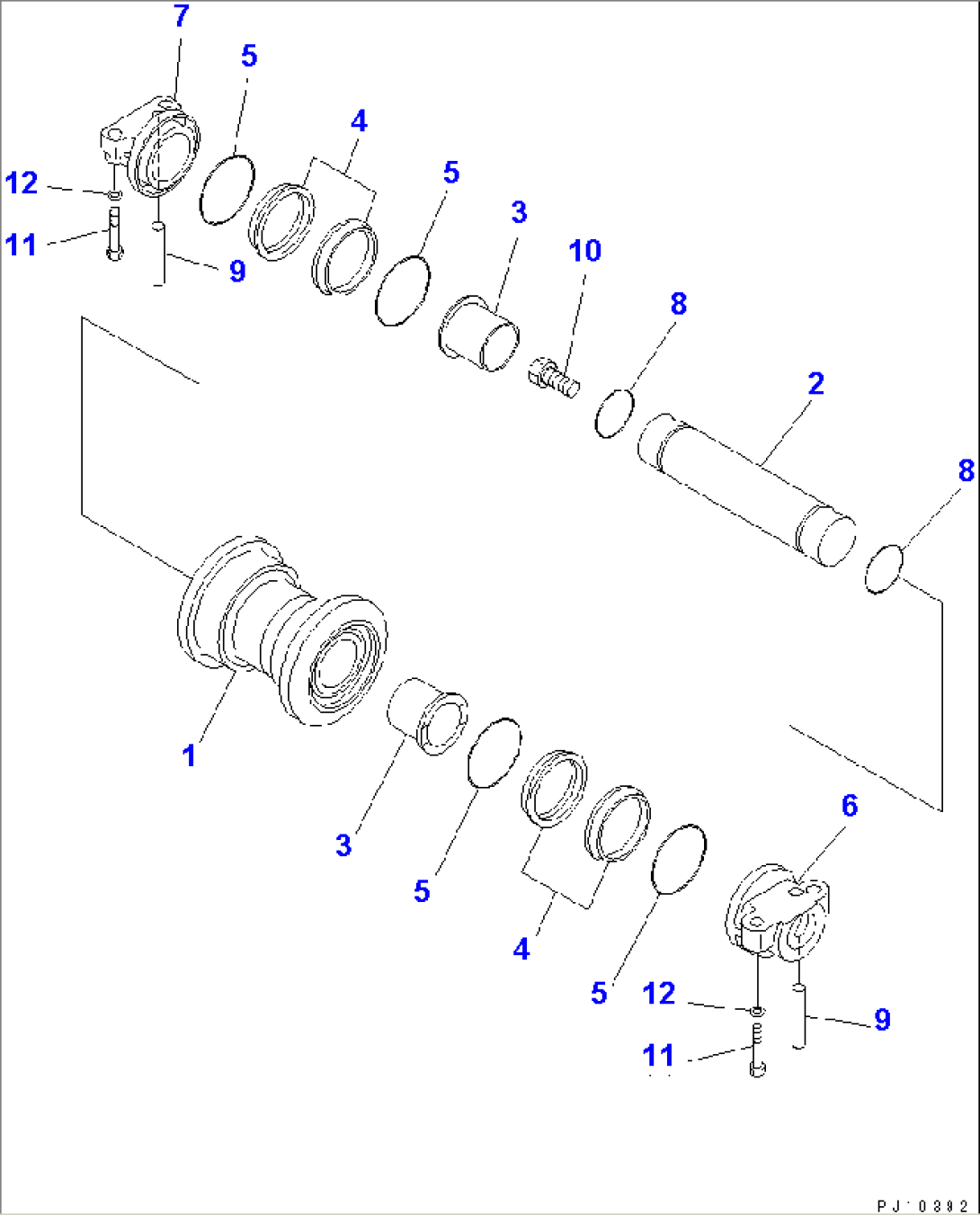 TRACK ROLLER(#20001-23219)
