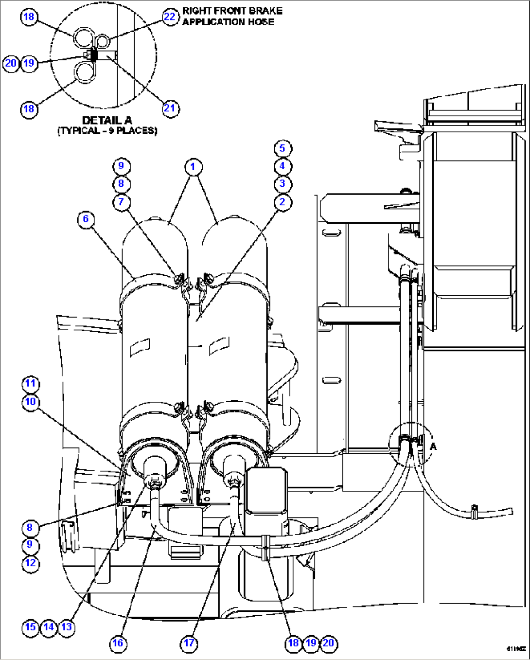 BRAKE ACCUMULATORS & PIPING
