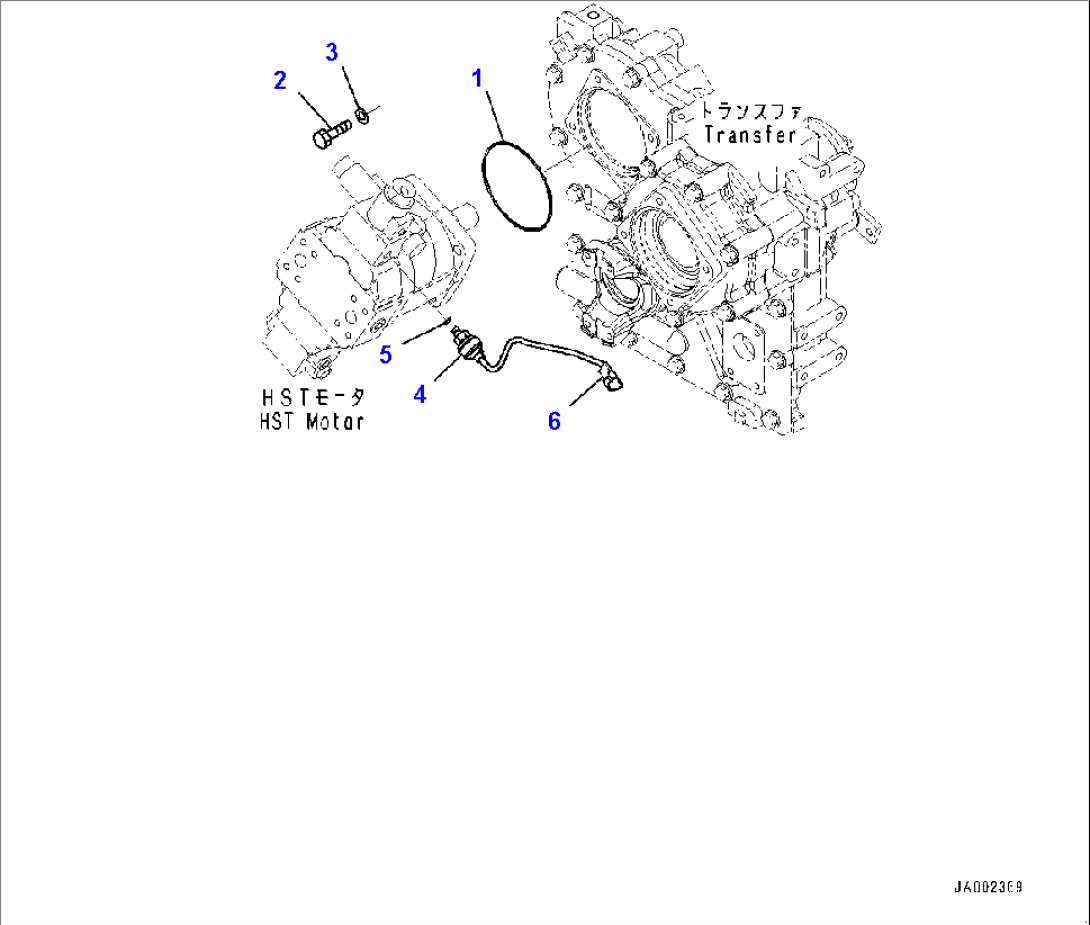 Transfer, Motor Related Parts (2/2) (#80001-)