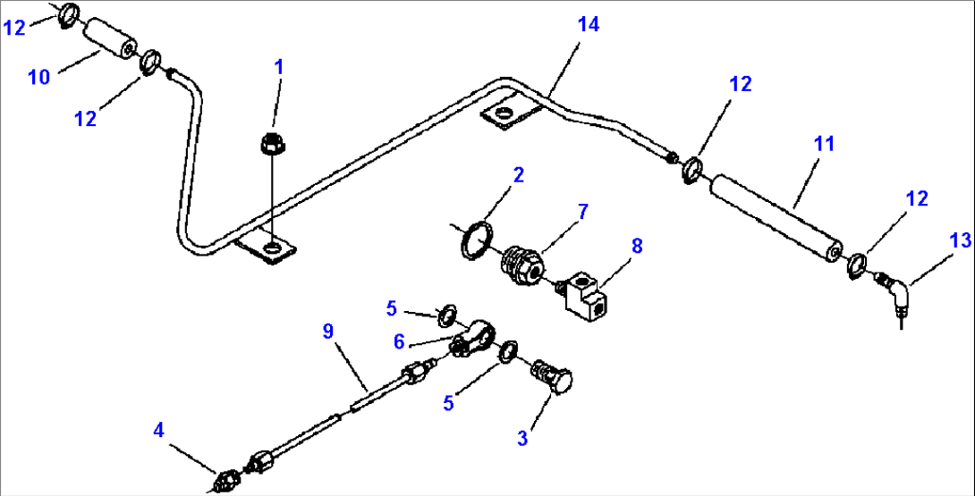 FIG. A4207-A3A7 AIR FUEL CONTROL PLUMBING