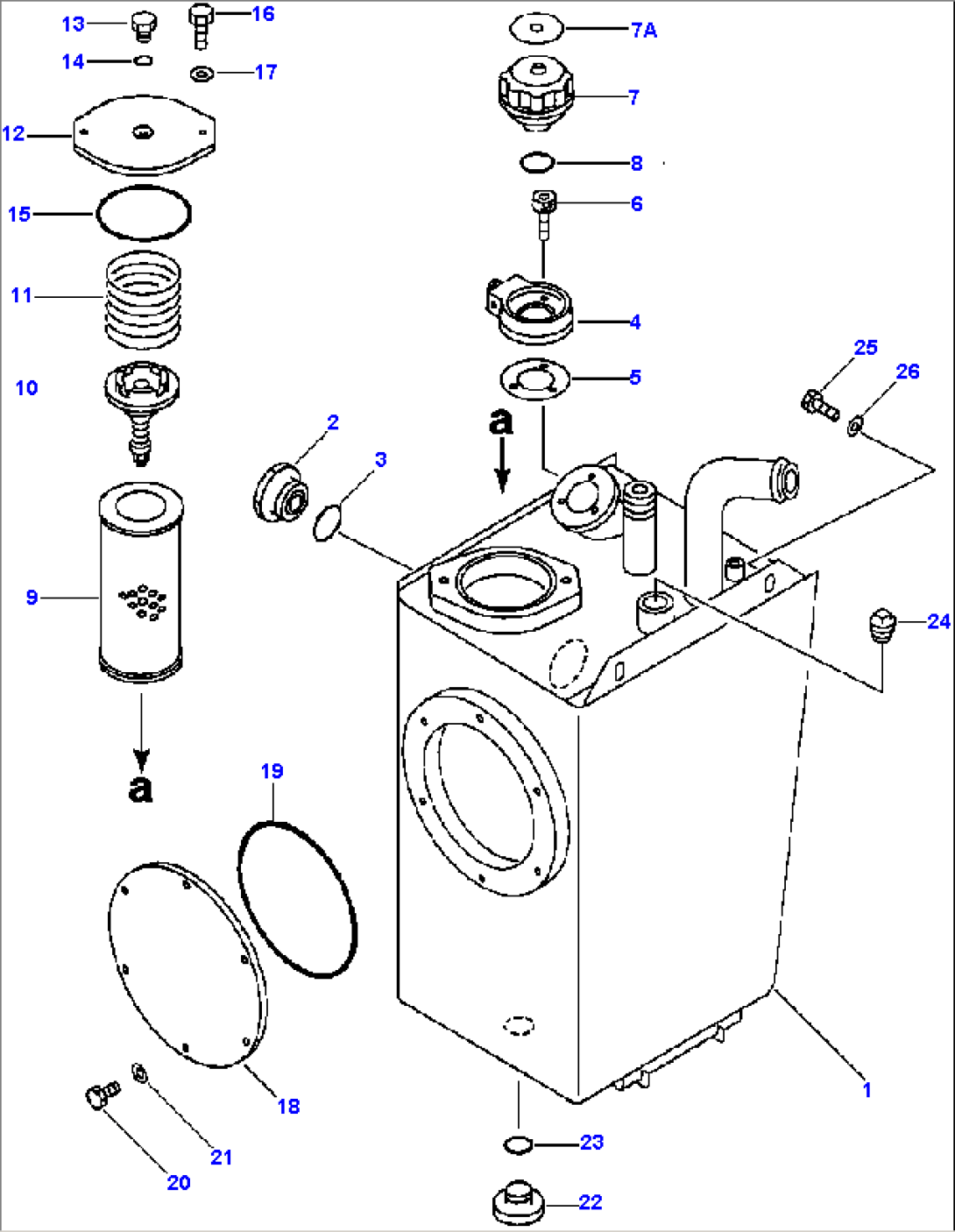 HYDRAULIC RESERVOIR