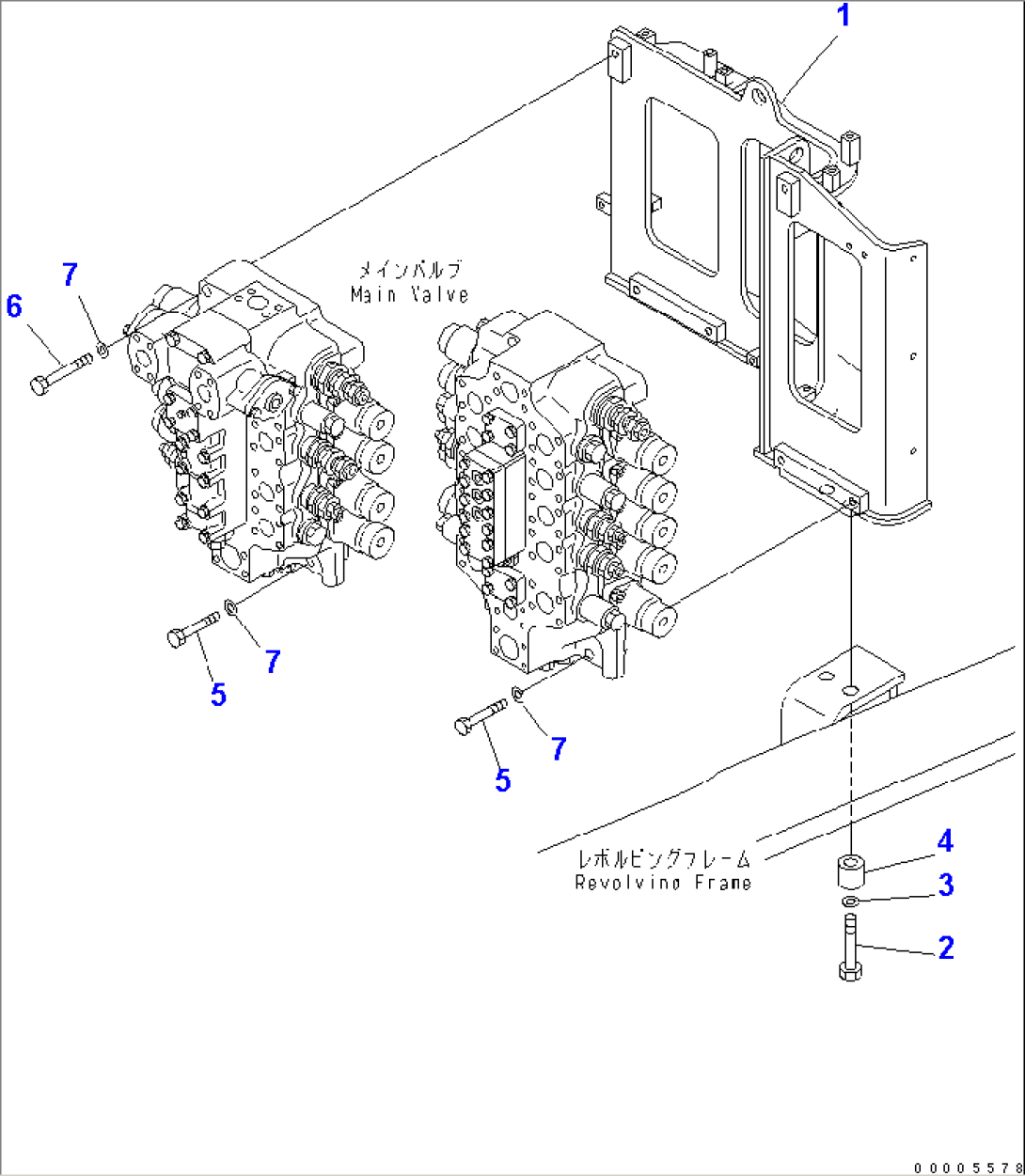 MAIN VALVE (VALVE STAND)