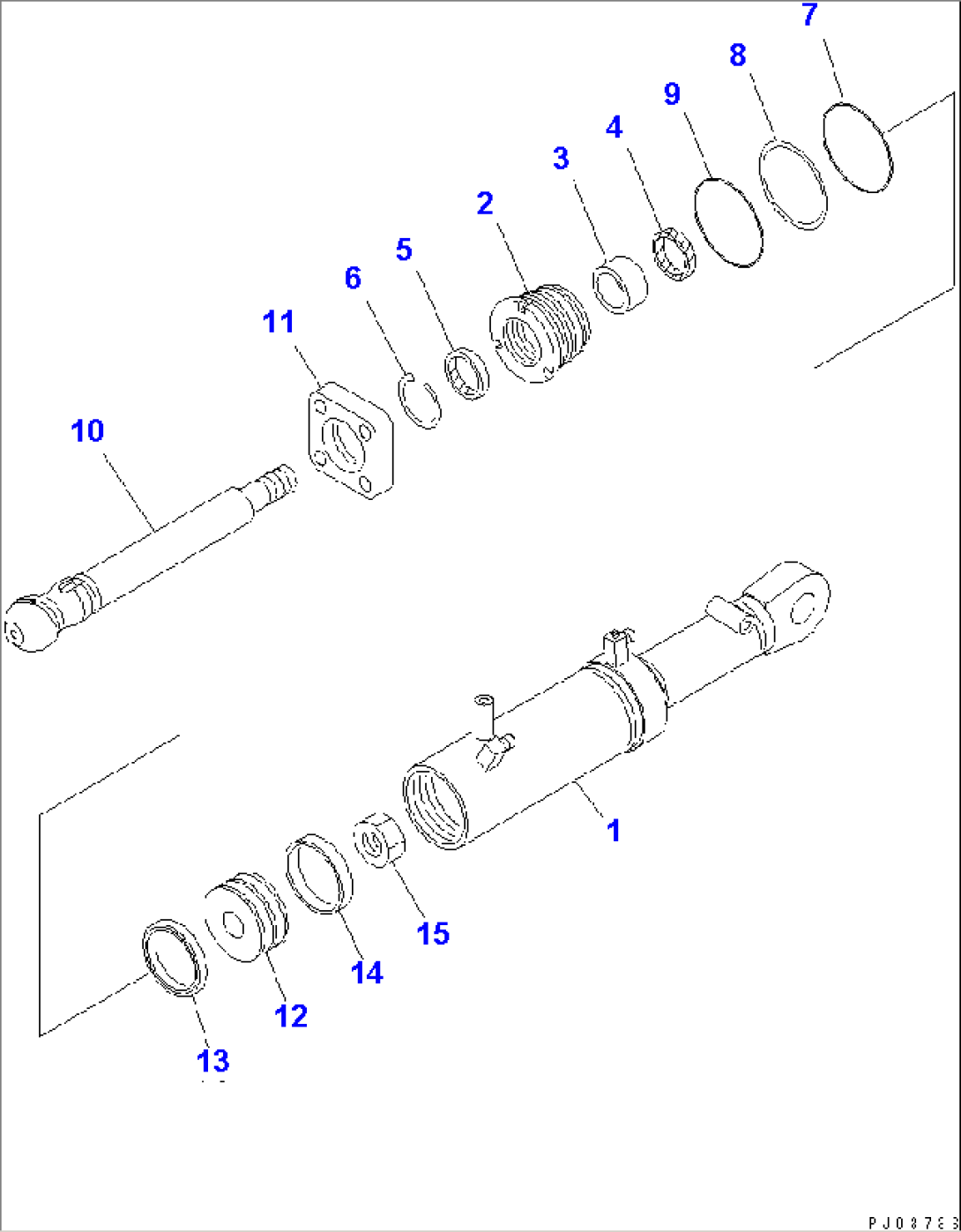TILT CYLINDER