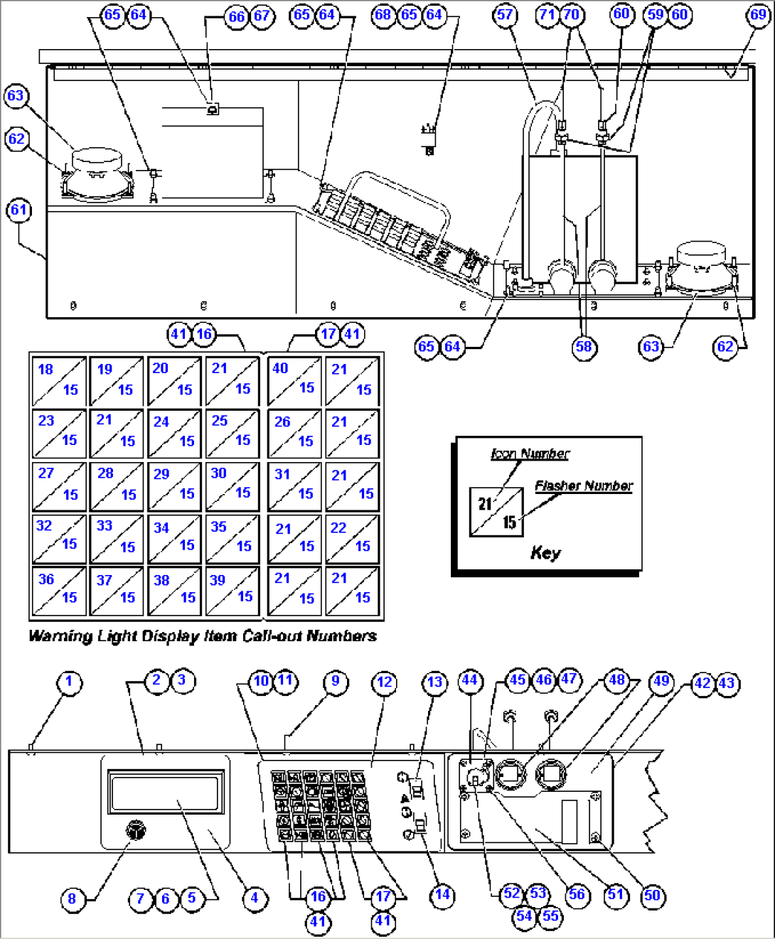 OVERHEAD DASH MODULE