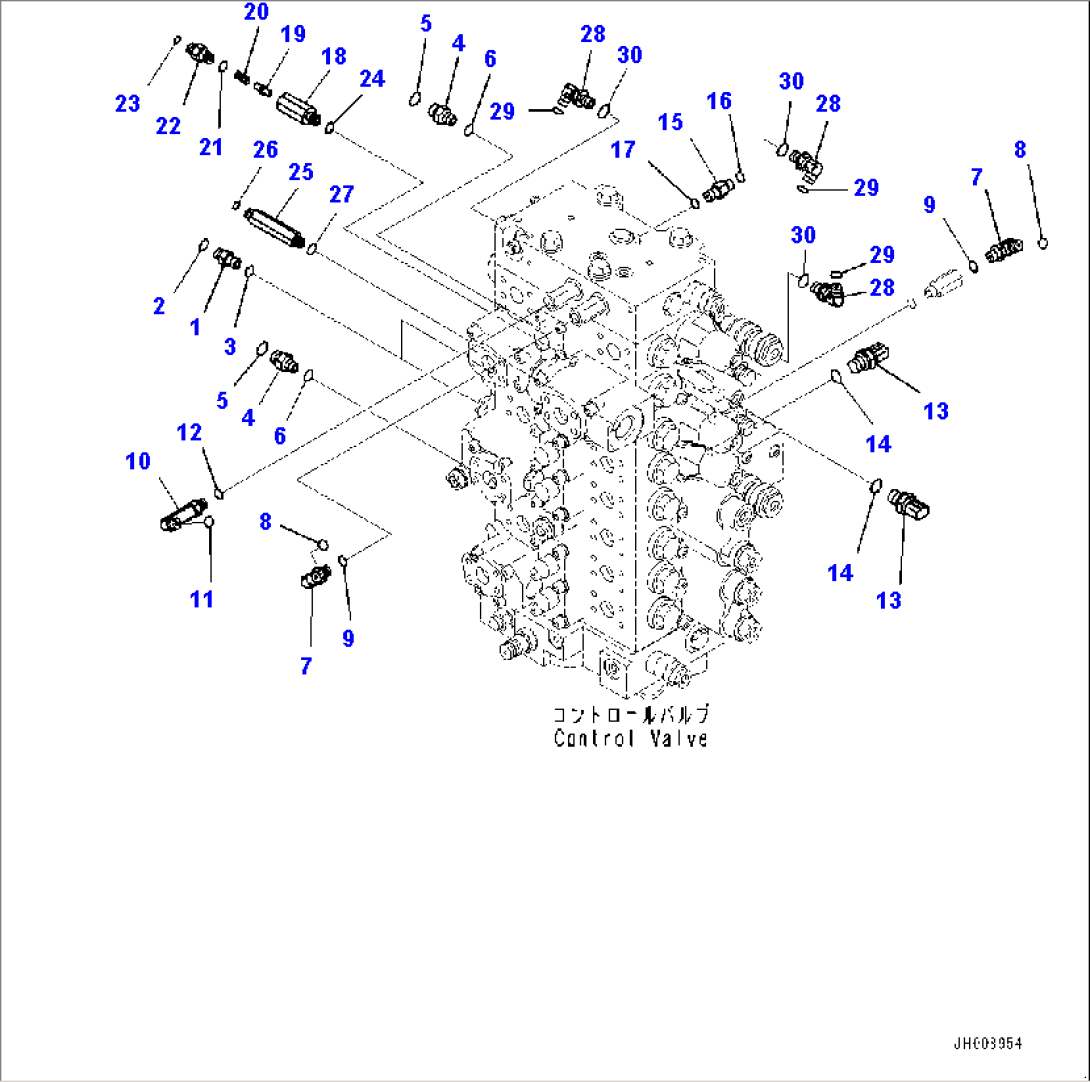 Control Valve, Control Valve Related Parts (2/2) (#80001-)