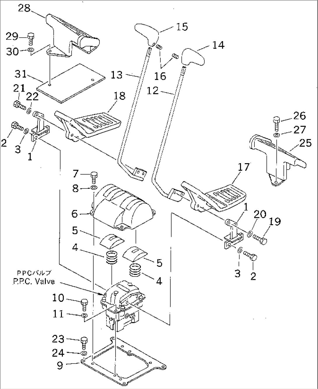 TRAVEL LEVER(#10001-10337)