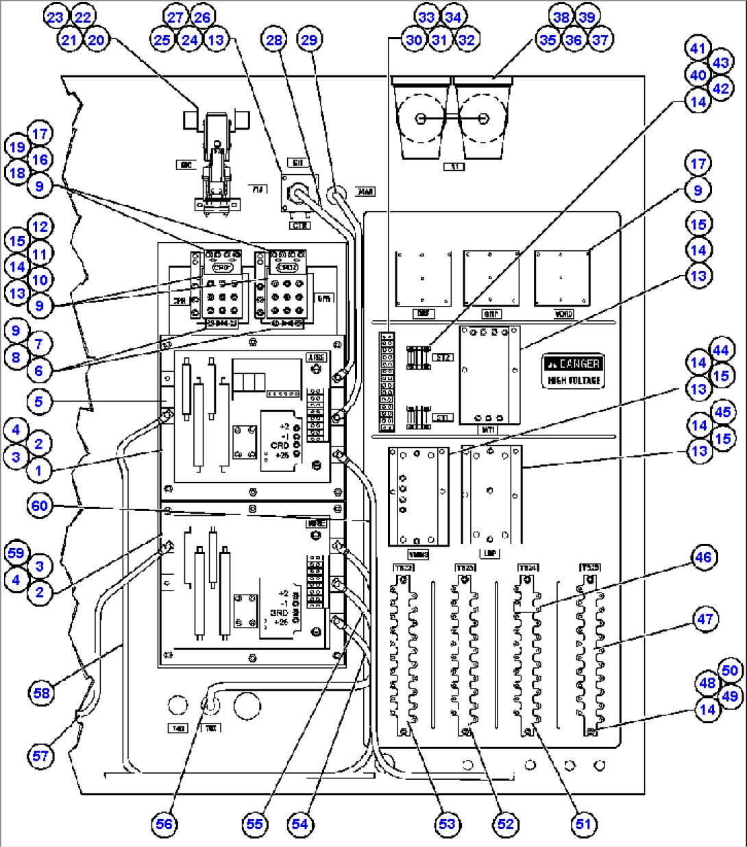 CONTROL CABINET ASSM