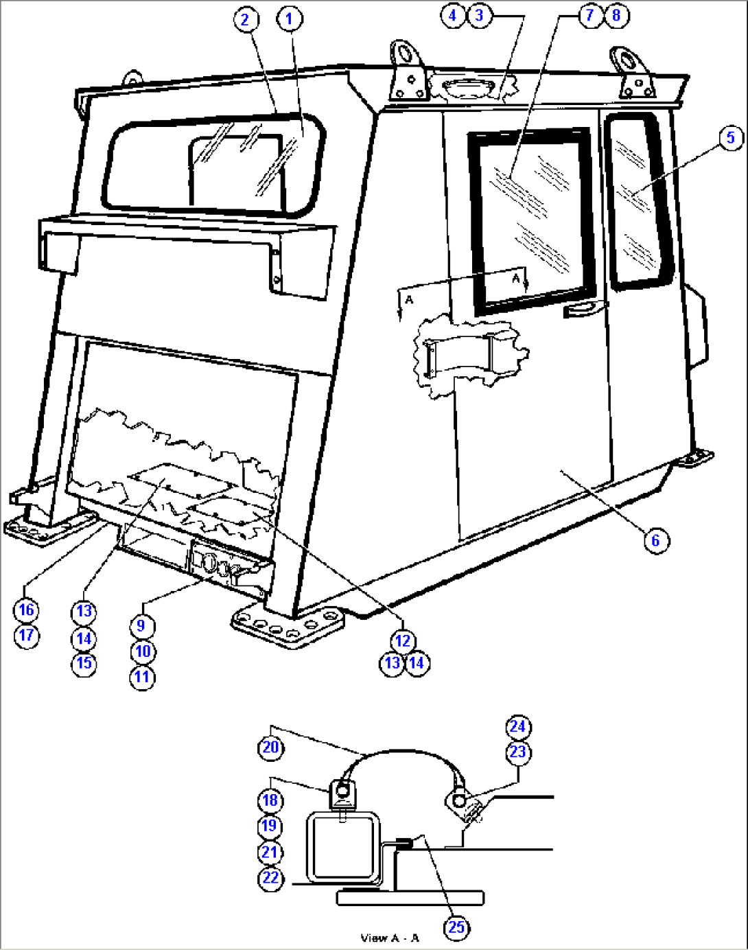 CAB ASSEMBLY - 1 (SM6000)