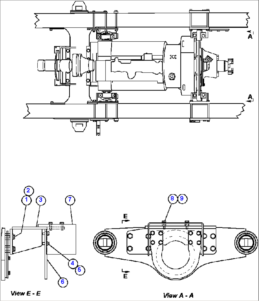 FRONT DRIVE LINE GUARD