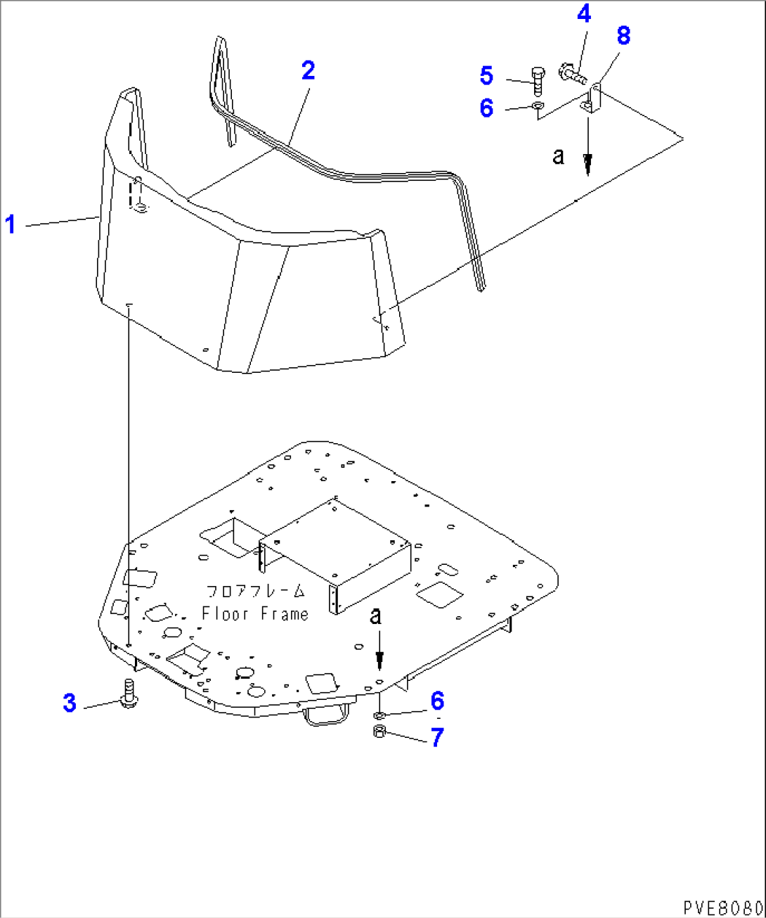 FLOOR GUARD (WITHOUT CAB)