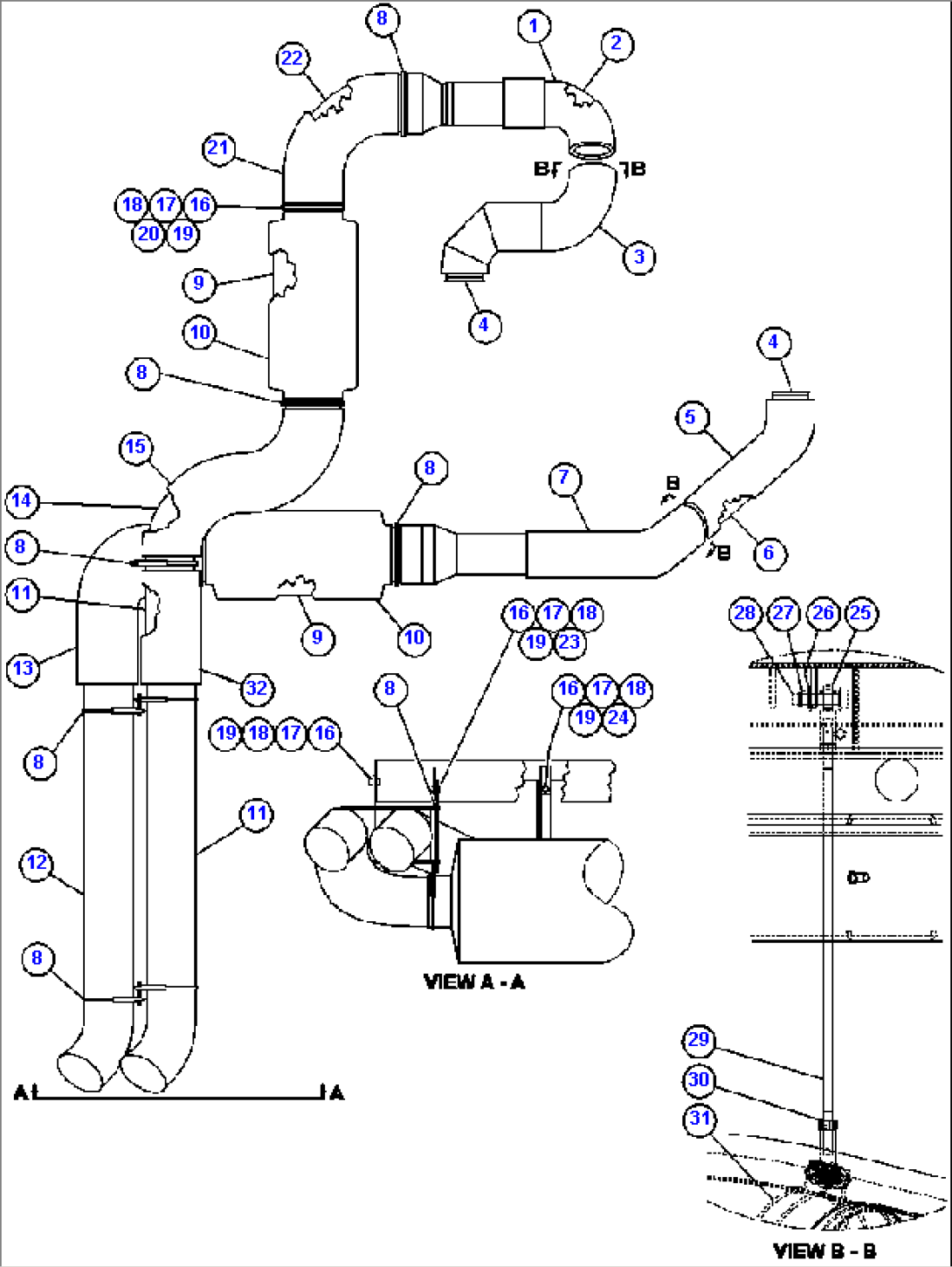 EXHAUST PIPING