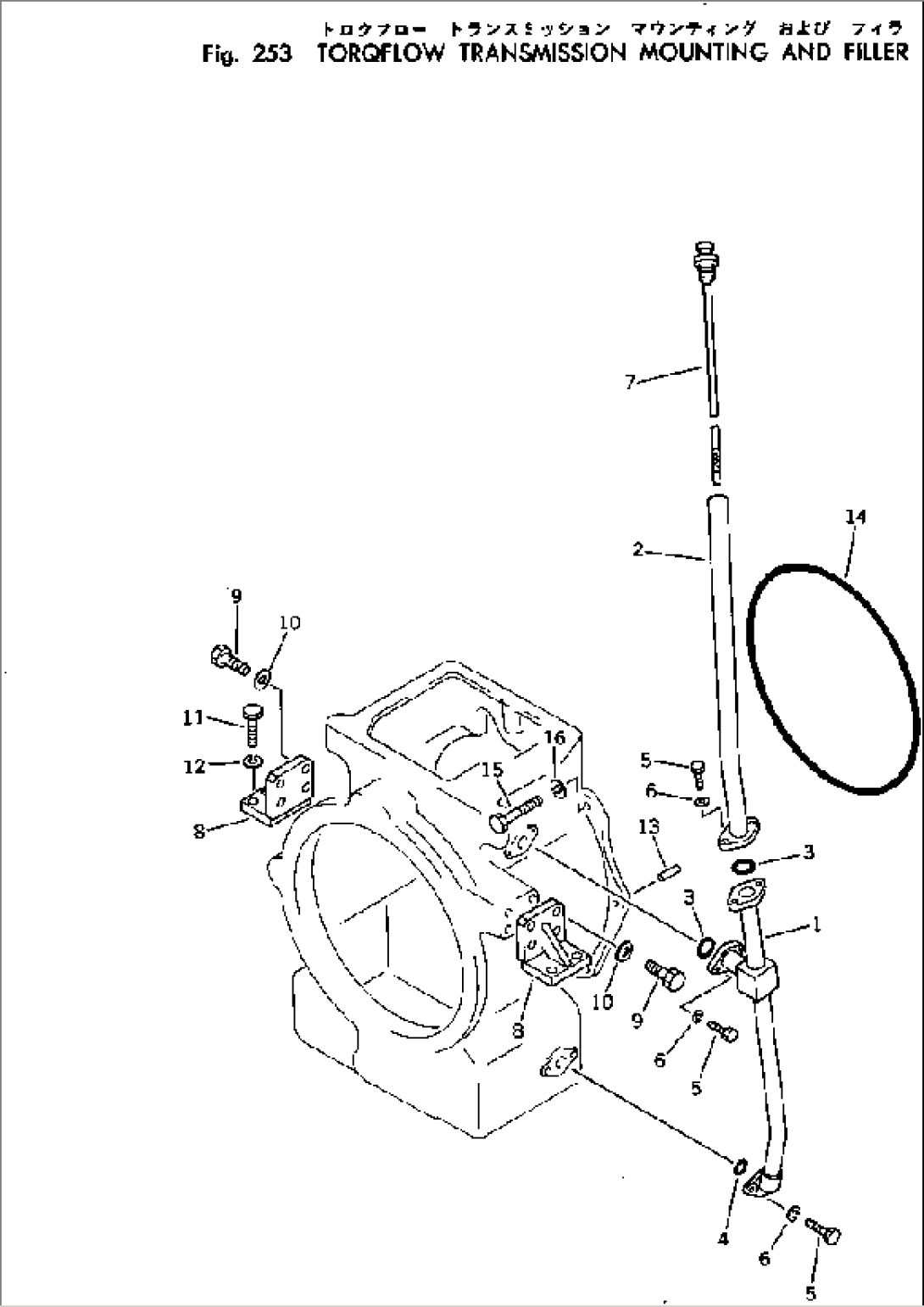 TORQFLOW TRANSMISSION MOUNTING AND FILLER