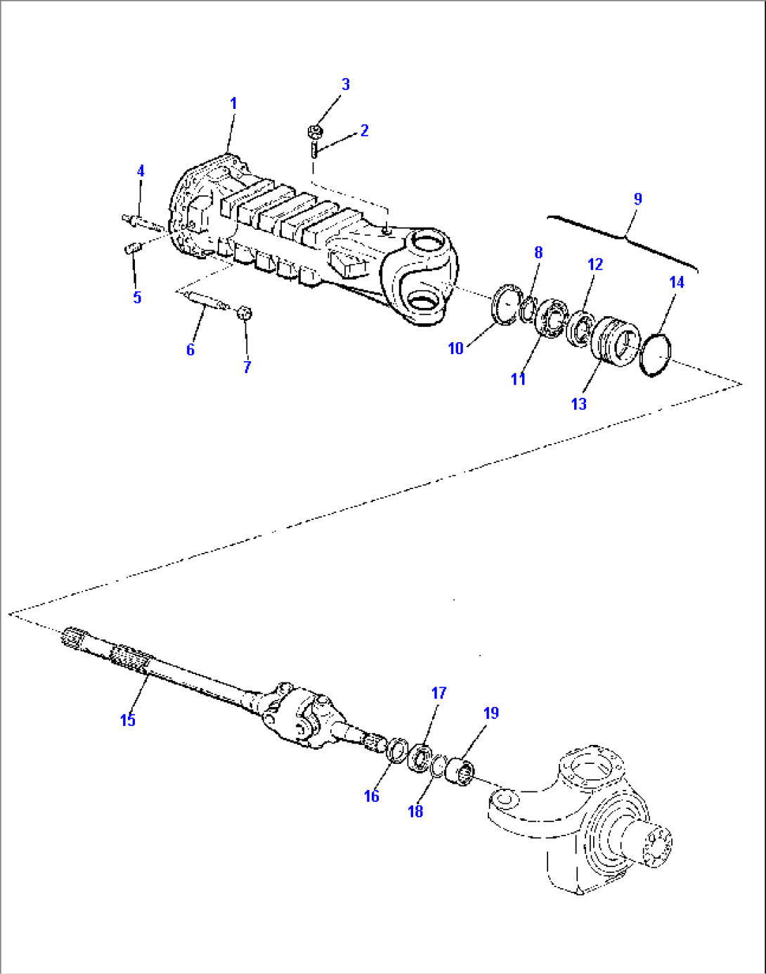 FRONT AXLE (3/6)