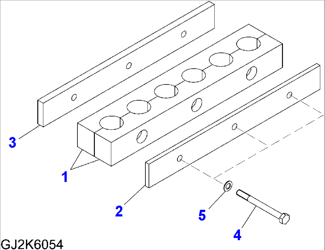 PIPING CLAMP (6 LINES)